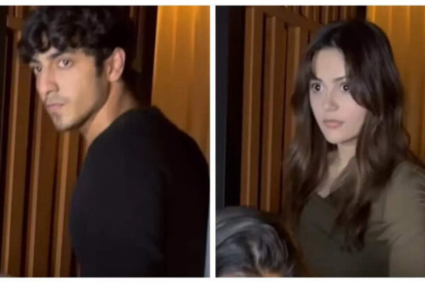 Ahaan Panday and Aneet Padda grab dinner together after DENYING dating buzz – WATCH