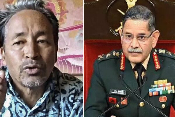 A fake video of Army Chief General Upendra Dwivedi, created using AI, falsely claimed he offered condolences for climate activist Sonam Wangchuk’s alleged custodial death. Pakistan-based propaganda accounts circulated the clip. The Press Information Bureau confirmed the video’s alteration, emphasizing the Army chief made no such statement and urging citizens to verify information. Sonam Wangchuk and Upendra Dwivedi (Images/Agencies)  NEW DELHI: A digitally manipulated video of Chief of Army Staff General Upendra Dwivedi was circulated online by a Pakistan-based propaganda handle on Thursday. The fake clip falsely claimed that he had issued a statement about the alleged custodial death of detained Ladakh climate activist Sonam Wangchuk.The Press Information Bureau’s fact-check unit verified that the clip was fake and digitally altered using artificial intelligence technology. It emphasised that the Army chief has made no such remarks and urged citizens not to share unverified content intended to spread misinformation and undermine faith in the Indian Armed Forces.According to the fake post shared by the Pakistan-based account, it read: “Following the custodial death of Sonam Wangchuk, Indian Army chief Gen. Upendra Dwivedi offered condolences, now being suppressed by media. Even the Army seems exhausted by Hindutva fascists forcing their own agenda.”In the fabricated clip, General Dwivedi could be heard saying: “I express my deep regret at the passing of Sonam Wangchuk while he was in state custody. His death has caused understandable concern among citizens across Ladakh and the rest of the country. As Chief of General Staff, I extend my condolences to his family and to all who knew him. Every life lost under detention demands clarity and accountability. I have requested the central government to conduct a thorough and transparent inquiry. All facts must be verified so that confidence in our institutions remains intact. May his family find strength during this difficult time.”However, fact-checkers confirmed that the original speech was completely unrelated. The authentic video was posted by news agency PTI on the same day and showed General Dwivedi addressing the Chanakya Defence Dialogue 2025.In the original video, Dwivedi stated: “The military is shedding inhibitions, opening ranges, funding startups, and joining national technology missions to strengthen this troika transformation even further.”The PIB warned that such content is created to intentionally spread false narratives and urged social media users to rely only on official and credible sources for accurate information.Wangchuk was detained on September 26, two days after violent protests in Leh demanding statehood and Sixth Schedule status for Ladakh that left four people dead and over 90 injured.Authorities have accused him of inciting the unrest. He was shifted to a jail in Jodhpur, Rajasthan and booked under the National Security Act (NSA), which allows preventive detention for up to 12 months in cases deemed a threat to national security.On November 23, the Leh Apex Body (LAB), a group leading the agitation submitted a draft proposal to the home ministry, calling a “general amnesty” for Wangchuk and others detained over the September 24 violence a key condition for continued talks with the Centre.The document argued that releasing detainees would help “restore peace and build confidence” in Ladakh.About the AuthorTOI News DeskThe TOI News Desk comprises a dedicated and tireless team of journalists who operate around the clock to deliver the most current and comprehensive news and updates to the readers of The Times of India worldwide. With an unwavering commitment to excellence in journalism, our team is at the forefront of gathering, verifying, and presenting breaking news, in-depth analysis, and insightful reports on a wide range of topics. The TOI News Desk is your trusted source for staying informed and connected to the ever-evolving global landscape, ensuring that our readers are equipped with the latest developments that matter most.”Read MoreEnd of ArticleFollow Us On Social MediaVideos’Darkest Times’: Imran Khan’s Sister Calls Out Pakistan Govt, Compares Asim Munir To Adolf HitlerIndia Must Prepare For Violent Future As CDS Chauhan Says Even One Failure Could Prove CatastrophicIndia Is a Key Ally, Cyprus Assures Strong Push to Finalise India–EU FTA TalksImran Khan Health Rumour: PTI Holds Sit In Outside Adiala Jail, KP CM Sohail Afridi Stages ProtestRam Madhav Challenges ‘No-Religion’ Narrative in White Collar Terror DebateAustralia Says India Is Now A Leading Global Power, Credits PM Modi For Transforming World DynamicsOusted PM Sheikh Hasina Faces Fresh Conviction as Court Awards 21-Year TermPM Modi Announces Major Move Allowing Private Players Into Nuclear Sector To Spur Advanced ReactorsExplained: Why Vikram-I Could Transform India’s Satellite Launch Market And Global Space Leadership‘Pak, Bangladesh, US…’: BJP Alleges Congress Using Foreign ‘X’ Accounts to Set India’s Narrative123Photostories5 quiet signs your relationship is emotionally secureMeet the star kid who debut with Shruti Haasan, vanished after the film, and now runs an Rs 8500 crore businessNature’s Ozempic: 5 edibles that ‘mimic’ the popular weight-loss drug with natural benefits5 knee strengthening exercises you can do at homeThese 4 common habits could be destroying your gut lining5 lethal killer animals that are an example of predators behind beauty5 winter foods that naturally mimic OzempicDid Nike just collaborate with ‘Stranger Things’? Here’s how Indians can grab the collectionWhat is the ideal meal to sleep gap time, and why it is important for digestion and better sleepMalayalam cinema legends who made every frame shine with raw talent123Hot PicksDelhi AQI TodayNew Labour CodeWorld NewsGold rate todaySilver rate todayPublic Holidays NovemberBank Holidays NovemberTop TrendingJayden Daniels InjuryFortnite Chapter 7 LeakedAyesha CurryFuzzy ZoellerCristiano RonaldoStefon DiggsGabrielle UnionVanessa BryantReed Sheppard GirlfriendStephen Curry