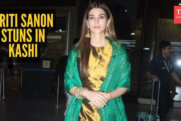 ‘Tere Ishk Mein’ actress Kriti Sanon just gave us the desi look of the year in Varanasi
