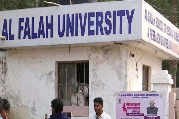 Enforcement Directorate has alleged that Al-Falah University chancellor Javed Ahmed Siddiqui fraudulently obtained Delhi land by forging documents of deceased Hindu landowners. The agency claims a fake General Power of Attorney, dated 2004, was used to transfer property in Madanpur Khadar to a trust linked to Siddiqui.  The investigation into this alleged land scam is ongoing with Siddiqui in ED custody. Al-Falah University (File photo) NEW DELHI: The Enforcement Directorate (ED) on Friday accused Al-Falah University chancellor Javed Ahmed Siddiqui of “fraudulently acquiring land” in Delhi’s Madanpur Khadar by forging documents in the names of deceased Hindu landowners. According to the agency, land in Khasra No. 792 was transferred to the Tarbia Education Foundation, a trust linked to Siddiqui, on the basis of a forged General Power of Attorney (GPA). A General Power of Attorney (GPA) is a legal document that authorises one person to act, sign and make decisions on behalf of another in broad matters, including property and financial transactions.The ED said several landowners whose names appear on the documents had died between 1972 and 1998, yet a GPA dated January 7, 2004, was created in their names and later used to reregister the land.The agency has termed the transfer fraudulent and said the fake documents were the foundation of the acquisition. Siddiqui is currently in ED custody as the probe continues.The ED on November 18 arrested Jawad Ahmed Siddiqui, the founder of Al Falah University, which came under scrutiny after the alleged involvement of three of its professors in a terror module behind the i20 car blast near Delhi’s Red Fort on November 10.Siddiqui, Chairman of Al Falah group, was arrested under Section 19 of the Prevention of Money Laundering Act (PMLA), 2002.The arrest took place after a detailed investigation and analysis of evidence gathered during search action conducted at premises related to Al Falah group in the ongoing probe in an ECIR recorded by the ED under PMLA in connection with the Al Falah Group.The prime accused, Dr Umar Un Nabi, was a former student of the university located in Haryana’s Faridabad.The arrest comes, hours after the ED launched raids against the Al-Falah University along with its office in Okhla and the university’s promoters as initial probe had revealed discrepancies regarding UGC and NAAC recognition.The central agency conducted raids at 25 different places across the national capital, intensifying the Delhi car blast probe. Nine shell firms connected to the group, each registered at the same address, are now under scrutiny.What triggered the probe?ED initiated investigation against Al Falah group on the basis of 2 FIRs registered by the Crime Branch, Delhi Police, based on the allegations that Al-Falah University, Faridabad, has made fraudulent and misleading claims of NAAC accreditation with an intention to deceive students, parents, and stakeholders for wrongful gain.It has been further mentioned in FIR that Al-Falah University, Faridabad, has falsely claimed UGC recognition under Section 12(B) of the UGC Act, 1956 with oblique motive to cheat the aspirants, students, parents, guardians, stakeholders and general public to gain wrongfully and cause wrongful loss to them.The UGC clarified that Al-Falah University is included only under Section 2(f) as a State Private University, has never applied for inclusion under Section 12(B), and is not eligible for grants under that provision.About the AuthorTOI News DeskThe TOI News Desk comprises a dedicated and tireless team of journalists who operate around the clock to deliver the most current and comprehensive news and updates to the readers of The Times of India worldwide. With an unwavering commitment to excellence in journalism, our team is at the forefront of gathering, verifying, and presenting breaking news, in-depth analysis, and insightful reports on a wide range of topics. The TOI News Desk is your trusted source for staying informed and connected to the ever-evolving global landscape, ensuring that our readers are equipped with the latest developments that matter most.”Read MoreEnd of ArticleFollow Us On Social MediaVideosPakistan Erupts As Imran Khan’s Son Claims ‘No Proof Of Life’ Amid CM Afridi’s Jail-Side Protest’Darkest Times’: Imran Khan’s Sister Calls Out Pakistan Govt, Compares Asim Munir To Adolf HitlerIndia Must Prepare For Violent Future As CDS Chauhan Says Even One Failure Could Prove CatastrophicIndia Is a Key Ally, Cyprus Assures Strong Push to Finalise India–EU FTA TalksImran Khan Health Rumour: PTI Holds Sit In Outside Adiala Jail, KP CM Sohail Afridi Stages ProtestRam Madhav Challenges ‘No-Religion’ Narrative in White Collar Terror DebateAustralia Says India Is Now A Leading Global Power, Credits PM Modi For Transforming World DynamicsOusted PM Sheikh Hasina Faces Fresh Conviction as Court Awards 21-Year TermPM Modi Announces Major Move Allowing Private Players Into Nuclear Sector To Spur Advanced ReactorsExplained: Why Vikram-I Could Transform India’s Satellite Launch Market And Global Space Leadership123PhotostoriesCommon nutritional deficiencies seen in kids5 quiet signs your relationship is emotionally secureMeet the star kid who debut with Shruti Haasan, vanished after the film, and now runs an Rs 8500 crore businessNature’s Ozempic: 5 edibles that ‘mimic’ the popular weight-loss drug with natural benefits5 knee strengthening exercises you can do at homeThese 4 common habits could be destroying your gut lining5 lethal killer animals that are an example of predators behind beauty5 winter foods that naturally mimic OzempicDid Nike just collaborate with ‘Stranger Things’? Here’s how Indians can grab the collectionWhat is the ideal meal to sleep gap time, and why it is important for digestion and better sleep123Hot PicksDelhi AQI TodayNew Labour CodeWorld NewsGold rate todaySilver rate todayPublic Holidays NovemberBank Holidays NovemberTop TrendingJayden Daniels InjuryCyclone Ditwah impactBengaluru techieFortnite Chapter 7 LeakedAyesha CurryFuzzy ZoellerCristiano RonaldoStefon DiggsGabrielle UnionVanessa Bryant