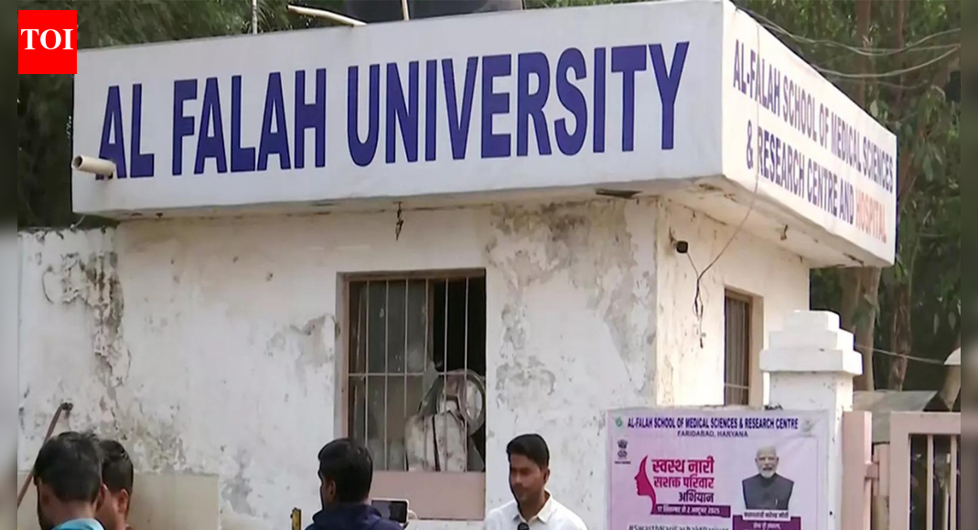 Enforcement Directorate has alleged that Al-Falah University chancellor Javed Ahmed Siddiqui fraudulently obtained Delhi land by forging documents of deceased Hindu landowners. The agency claims a fake General Power of Attorney, dated 2004, was used to transfer property in Madanpur Khadar to a trust linked to Siddiqui.  The investigation into this alleged land scam is ongoing with Siddiqui in ED custody. Al-Falah University (File photo) NEW DELHI: The Enforcement Directorate (ED) on Friday accused Al-Falah University chancellor Javed Ahmed Siddiqui of “fraudulently acquiring land” in Delhi’s Madanpur Khadar by forging documents in the names of deceased Hindu landowners. According to the agency, land in Khasra No. 792 was transferred to the Tarbia Education Foundation, a trust linked to Siddiqui, on the basis of a forged General Power of Attorney (GPA). A General Power of Attorney (GPA) is a legal document that authorises one person to act, sign and make decisions on behalf of another in broad matters, including property and financial transactions.The ED said several landowners whose names appear on the documents had died between 1972 and 1998, yet a GPA dated January 7, 2004, was created in their names and later used to reregister the land.The agency has termed the transfer fraudulent and said the fake documents were the foundation of the acquisition. Siddiqui is currently in ED custody as the probe continues.The ED on November 18 arrested Jawad Ahmed Siddiqui, the founder of Al Falah University, which came under scrutiny after the alleged involvement of three of its professors in a terror module behind the i20 car blast near Delhi’s Red Fort on November 10.Siddiqui, Chairman of Al Falah group, was arrested under Section 19 of the Prevention of Money Laundering Act (PMLA), 2002.The arrest took place after a detailed investigation and analysis of evidence gathered during search action conducted at premises related to Al Falah group in the ongoing probe in an ECIR recorded by the ED under PMLA in connection with the Al Falah Group.The prime accused, Dr Umar Un Nabi, was a former student of the university located in Haryana’s Faridabad.The arrest comes, hours after the ED launched raids against the Al-Falah University along with its office in Okhla and the university’s promoters as initial probe had revealed discrepancies regarding UGC and NAAC recognition.The central agency conducted raids at 25 different places across the national capital, intensifying the Delhi car blast probe. Nine shell firms connected to the group, each registered at the same address, are now under scrutiny.What triggered the probe?ED initiated investigation against Al Falah group on the basis of 2 FIRs registered by the Crime Branch, Delhi Police, based on the allegations that Al-Falah University, Faridabad, has made fraudulent and misleading claims of NAAC accreditation with an intention to deceive students, parents, and stakeholders for wrongful gain.It has been further mentioned in FIR that Al-Falah University, Faridabad, has falsely claimed UGC recognition under Section 12(B) of the UGC Act, 1956 with oblique motive to cheat the aspirants, students, parents, guardians, stakeholders and general public to gain wrongfully and cause wrongful loss to them.The UGC clarified that Al-Falah University is included only under Section 2(f) as a State Private University, has never applied for inclusion under Section 12(B), and is not eligible for grants under that provision.About the AuthorTOI News DeskThe TOI News Desk comprises a dedicated and tireless team of journalists who operate around the clock to deliver the most current and comprehensive news and updates to the readers of The Times of India worldwide. With an unwavering commitment to excellence in journalism, our team is at the forefront of gathering, verifying, and presenting breaking news, in-depth analysis, and insightful reports on a wide range of topics. The TOI News Desk is your trusted source for staying informed and connected to the ever-evolving global landscape, ensuring that our readers are equipped with the latest developments that matter most.”Read MoreEnd of ArticleFollow Us On Social MediaVideosPakistan Erupts As Imran Khan’s Son Claims ‘No Proof Of Life’ Amid CM Afridi’s Jail-Side Protest’Darkest Times’: Imran Khan’s Sister Calls Out Pakistan Govt, Compares Asim Munir To Adolf HitlerIndia Must Prepare For Violent Future As CDS Chauhan Says Even One Failure Could Prove CatastrophicIndia Is a Key Ally, Cyprus Assures Strong Push to Finalise India–EU FTA TalksImran Khan Health Rumour: PTI Holds Sit In Outside Adiala Jail, KP CM Sohail Afridi Stages ProtestRam Madhav Challenges ‘No-Religion’ Narrative in White Collar Terror DebateAustralia Says India Is Now A Leading Global Power, Credits PM Modi For Transforming World DynamicsOusted PM Sheikh Hasina Faces Fresh Conviction as Court Awards 21-Year TermPM Modi Announces Major Move Allowing Private Players Into Nuclear Sector To Spur Advanced ReactorsExplained: Why Vikram-I Could Transform India’s Satellite Launch Market And Global Space Leadership123PhotostoriesCommon nutritional deficiencies seen in kids5 quiet signs your relationship is emotionally secureMeet the star kid who debut with Shruti Haasan, vanished after the film, and now runs an Rs 8500 crore businessNature’s Ozempic: 5 edibles that ‘mimic’ the popular weight-loss drug with natural benefits5 knee strengthening exercises you can do at homeThese 4 common habits could be destroying your gut lining5 lethal killer animals that are an example of predators behind beauty5 winter foods that naturally mimic OzempicDid Nike just collaborate with ‘Stranger Things’? Here’s how Indians can grab the collectionWhat is the ideal meal to sleep gap time, and why it is important for digestion and better sleep123Hot PicksDelhi AQI TodayNew Labour CodeWorld NewsGold rate todaySilver rate todayPublic Holidays NovemberBank Holidays NovemberTop TrendingJayden Daniels InjuryCyclone Ditwah impactBengaluru techieFortnite Chapter 7 LeakedAyesha CurryFuzzy ZoellerCristiano RonaldoStefon DiggsGabrielle UnionVanessa Bryant