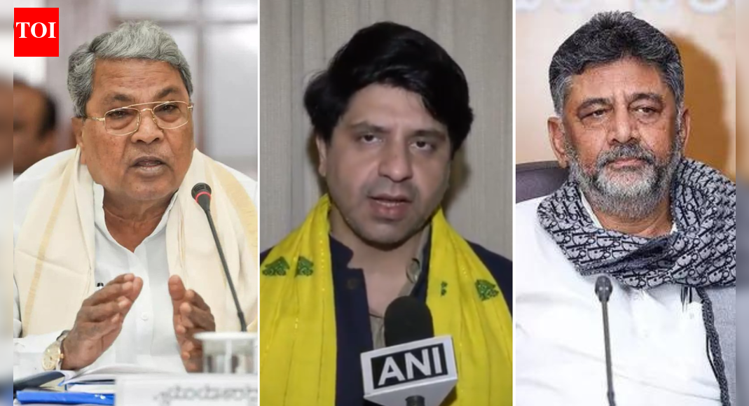 ‘Words & worlds revolving around the chair’: BJP mocks alleged Siddaramaiah–DKS tussle in Karnataka; calls it ‘Congress vs Congress’