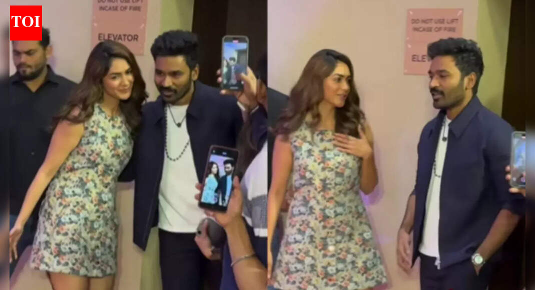 Mrunal Thakur showering love on Dhanush’s new post sparks dating rumours again: ‘What a beautiful journey’