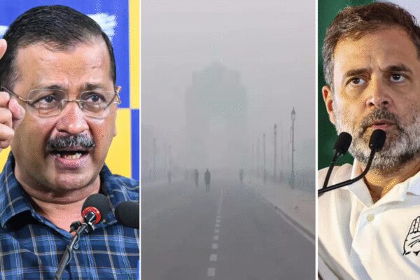 Delhi’s worsening air pollution has sparked criticism, with AAP leader Arvind Kejriwal demanding a cut in GST on air and water purifiers. Congress MP Rahul Gandhi called for a parliamentary debate and an action plan, highlighting the health crisis faced by children breathing toxic air. Arvind Kejriwal and Rahul Gandhi (Images/Agencies) NEW DELHI: Delhi’s air pollution has worsened, drawing criticism from opposition leaders on Friday. AAP leader Arvind Kejriwal demanded a cut in GST on air and water purifiers, while Congress MP Rahul Gandhi called for a parliamentary debate to address the crisis.Kejriwal urged the Centre to take immediate steps to ease the burden on citizens amid the deteriorating air quality.Delhi Air Pollution Protest At India Gate Turns Violent Amid ‘Madvi Hidma Amar Rahe’ SlogansHe specifically urged the removal of the 18% GST levied on air and water purifiers, saying families were already struggling to protect themselves from toxic air.In a post on X, Kejriwal wrote: “People go to buy air purifiers to protect their families from pollution, and there they find out that the government is levying 18% GST on them. This is blatant injustice. I demand from the central government that the GST imposed on air and water purifiers be immediately removed. If you can’t provide solutions, at least stop burdening the public’s pockets.”The AAP leader also highlighted the hardships faced by citizens due to worsening air quality.”Clean air and clean water are the basic rights of every citizen. In Delhi and North India, the air has become deadly, and instead of providing solutions, the government is collecting taxes from the public,” his post read. Congress leader Rahul Gandhi also addressed the worsening pollution, criticising Prime Minister Narendra Modi for his silence on the health crisis. He stressed the need for a parliamentary debate and a strict, enforceable action plan to tackle air pollution.In a post on X, Gandhi wrote: “Every mother I meet tells me the same thing: her child is growing up breathing toxic air. They are exhausted, scared and angry. Modi ji, India’s children are choking in front of us. How can you stay silent? Why does your government show no urgency, no plan, no accountability?”He urged immediate parliamentary intervention to address the crisis. “India needs an immediate, detailed Parliament debate on air pollution and a strict, enforceable action plan to tackle this health emergency. Our children deserve clean air — not excuses and distractions,” the Congress leader wrote. As winter sets in, Delhi continues to grapple with very poor air quality. On Friday morning, the city recorded an AQI of 384, categorised as “very poor” by the Central Pollution Control Board (CPCB). Several locations, including Ashok Nagar (417), Bawana (413), Jahangirpuri (420) and Burari Crossing (403), fell into the “severe” category.The Commission for Air Quality Management (CAQM) recently lifted Stage III restrictions under the Graded Response Action Plan (GRAP) but directed authorities to intensify measures under Stage I and II to prevent pollution levels from worsening. Construction that was previously halted for violations cannot resume without separate clearance, the CAQM added.GRAP is a framework of emergency measures designed to curb pollution in Delhi-NCR according to Air Quality Index levels, ensuring staged interventions when air quality deteriorates. About the AuthorTOI News DeskThe TOI News Desk comprises a dedicated and tireless team of journalists who operate around the clock to deliver the most current and comprehensive news and updates to the readers of The Times of India worldwide. With an unwavering commitment to excellence in journalism, our team is at the forefront of gathering, verifying, and presenting breaking news, in-depth analysis, and insightful reports on a wide range of topics. The TOI News Desk is your trusted source for staying informed and connected to the ever-evolving global landscape, ensuring that our readers are equipped with the latest developments that matter most.”Read MoreEnd of ArticleFollow Us On Social MediaVideosTejas Is The Safest, Says HAL Chief, Rejecting All Concerns After Dramatic Dubai Air Show AccidentPakistan Army General Warns Of Hybrid-To-Full War As Pakistan Reshapes Military Power Under MunirPakistan Erupts As Imran Khan’s Son Claims ‘No Proof Of Life’ Amid CM Afridi’s Jail-Side Protest’Darkest Times’: Imran Khan’s Sister Calls Out Pakistan Govt, Compares Asim Munir To Adolf HitlerIndia Must Prepare For Violent Future As CDS Chauhan Says Even One Failure Could Prove CatastrophicIndia Is a Key Ally, Cyprus Assures Strong Push to Finalise India–EU FTA TalksImran Khan Health Rumour: PTI Holds Sit In Outside Adiala Jail, KP CM Sohail Afridi Stages ProtestRam Madhav Challenges ‘No-Religion’ Narrative in White Collar Terror DebateAustralia Says India Is Now A Leading Global Power, Credits PM Modi For Transforming World DynamicsOusted PM Sheikh Hasina Faces Fresh Conviction as Court Awards 21-Year Term123PhotostoriesLike ‘Stranger Things’? ‘Karthikeya’, ‘Ekkadiki Pothavu Chinnavada’, ‘Awe!’, here are other Telugu films to watchJennifer Lawrence’s parenting lessons that can teach modern moms how to raise kids without losing themselvesYour Enemy Planet According To Your Date of BirthThis Dharmendra record has stayed unchallenged for 50 Years- Even Shah Rukh Khan, Salman Khan, Amitabh Bachchan and Rajinikanth haven’t matched it7 foods that should never be given to dogsBest friends vs. toxic friends: How to explain the difference to teensCommon nutritional deficiencies seen in kids5 quiet signs your relationship is emotionally secureMeet the star kid who debut with Shruti Haasan, vanished after the film, and now runs an Rs 8500 crore businessNature’s Ozempic: 5 edibles that ‘mimic’ the popular weight-loss drug with natural benefits123Hot PicksDelhi AQI TodayNew Labour CodeWorld NewsGold rate todaySilver rate todayPublic Holidays NovemberBank Holidays NovemberTop TrendingJayden Daniels InjuryCyclone Ditwah impactBengaluru techieFortnite Chapter 7 LeakedAyesha CurryFuzzy ZoellerCristiano Ronaldo10 Greatest Thanksgiving Moments in NFL historyGabrielle UnionVanessa Bryant