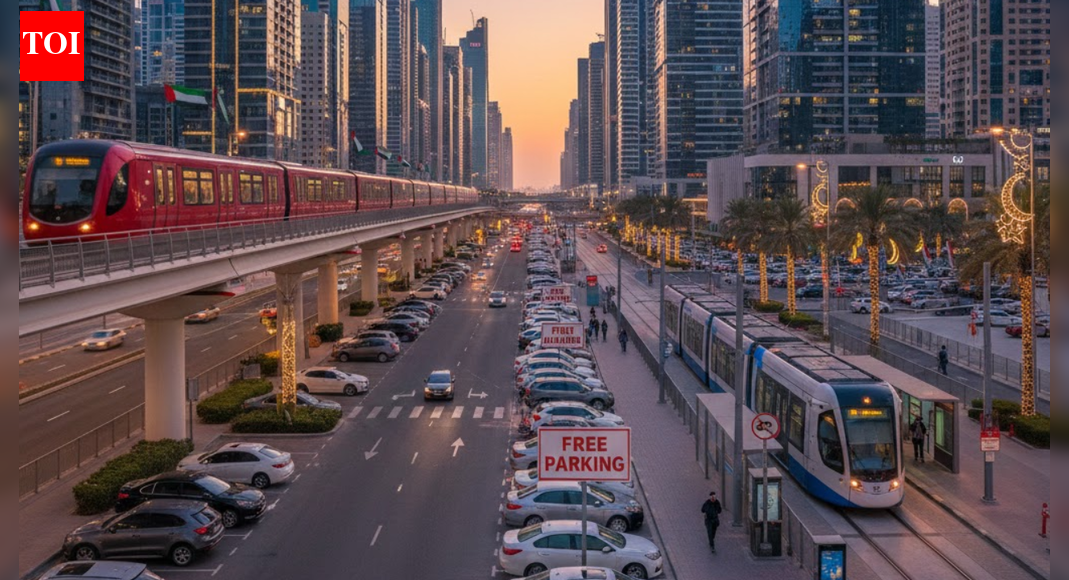 UAE National Day 2025: Dubai offers free public parking and extended metro hours on holidays | World News