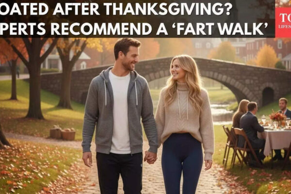 Thanksgiving feast left you bloated? Doctors recommend a ‘fart walk’ |