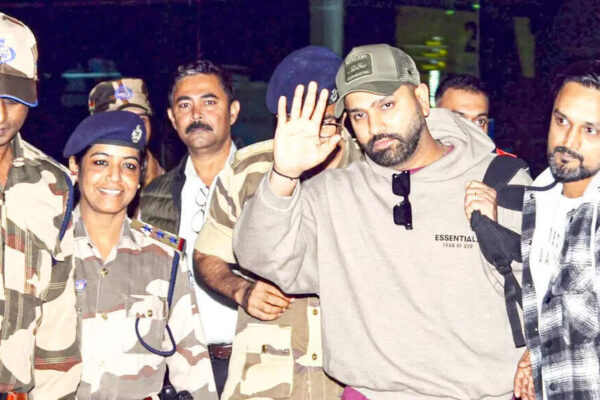 ‘Arre bhai, ye toh hamara dost hai’: Rohit Sharma’s banter with security goes viral – WATCH