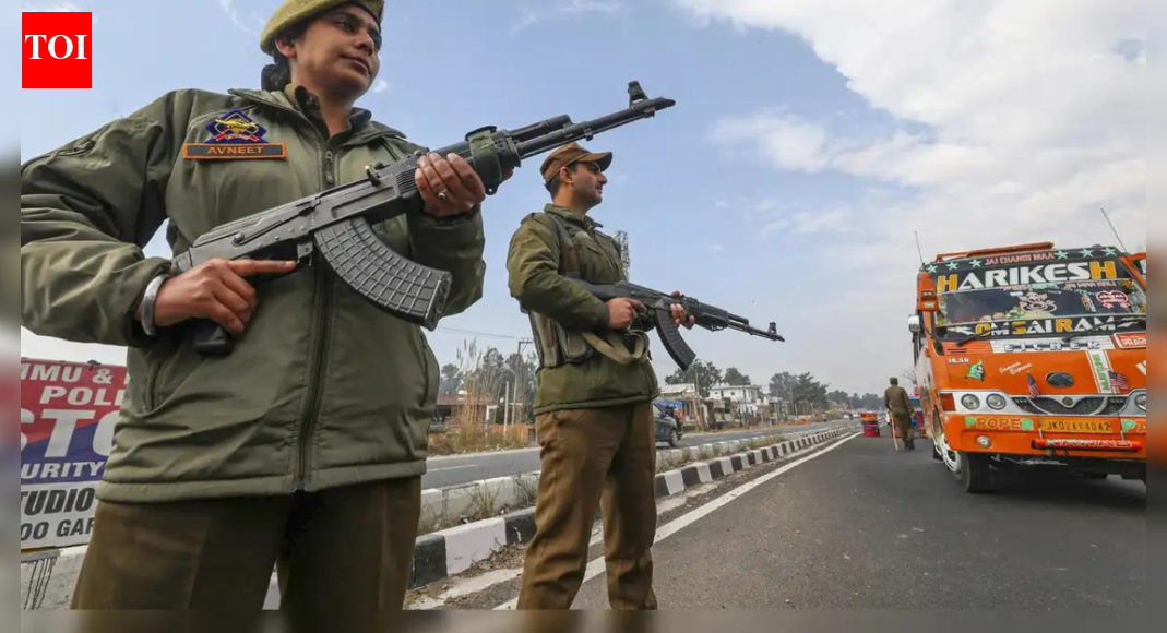 SRINAGAR: J&K Police on Friday claimed to have arrested a “terrorist associate” affiliated with the proscribed Jaish-e-Mohammad (JeM) outfit during an anti-terror operation in Awantipora in south Kashmir’s Pulwama district. Based on information obtained from the suspect, troops busted a terrorist hideout and recovered arms and ammunition from the spot.Terming the development a “major success against the terror network”, a senior police officer said a joint team of the Army’s 42 RR, CRPF’s 180Bn, and J&K Police had launched a cordon-and-search operation based on intelligence inputs about the presence of terrorists in Awantipora. While combing the area, the troops arrested the JeM associate, identified as Nazir Ahmed Ganai. Police said Ganai was involved in providing logistical support and facilitating the transportation of arms and ammunition to JeM operatives active in Tral and Awantipora areas.“Based on his disclosure during sustained interrogation, a terrorist hideout located in the orchards belonging to the accused was uncovered. Security forces seized two hand grenades, one detonator, and explosive-like material from the spot and destroyed the hideout in the presence of an executive magistrate,” the officer said.End of ArticleFollow Us On Social MediaVideosCyclone Ditwah Approaches India: Tamil Nadu, Puducherry, Andhra Pradesh Brace For Impact’Op Sindoor Was Just A Glimpse Of Future Theatre Commands’: Air Marshal Ashutosh DixitPM Modi Unveils World’s Tallest Bronze Statue Of Lord Ram In South GoaIndia Says US Trade Deal Is ‘Only Matter Of Time’ As Tariffs Reshape Bilateral Trade NegotiationsPM Modi Joins Over 1 Lakh Devotees In Mass Bhagwat Gita Recitation At Udupi EventIndia’s Updated Quake Map Warns Entire Himalayan Arc Faces Major Risk, Forcing Urgent Safety Reforms’They Are Ours, We’ll Prove It’: Pakistani Leader’s Absurd Claim On ‘Gujarat, Haryana, Rajasthan’Cyclone Ditwah Intensifies, Monsoon Fury Slams Sri Lanka With At Least 56 Dead And Dozens MissingViral Video: Stage Crashes During UP Wedding As BJP Leaders Gather To Greet Bride & GroomIndia-Russia Summit Dates Out As PM Modi, Putin Review S-400, Su-57 And Global Security Challenges123PhotostoriesAnkita Lokhande reveals she is returning to Laughter Chefs season 3; Krushna Abhishek says ‘We will celebrate Christmas with our Bhauji’4 simple exercises that can help relieve foot pain from diabetic neuropathyGirija Oak Godbole: Surprising facts about the ‘blue saree girl’ you didn’t knowFrom Pythons to Koalas: 5 sleepyhead animals that nap their way through most of the day2 effective drinks to control blood sugar naturally and how to make them at homeRanbir Kapoor, Alia Bhatt to Randeep Hooda: Actors who disappeared with their rolesFrom Saraayah to Sipaara: A look at 2025 Bollywood baby names and their meanings5 countries with zero airports, yet travellers make it in for the experienceSobhita Dhulipala to Shanaya Kapoor: 5 breathtaking celeb looks of the dayHow to make iron and protein-rich Egg and Spinach Omelette for breakfast123Hot PicksDelhi AQI TodayNew Labour CodeWorld NewsGold rate todaySilver rate todayPublic Holidays NovemberBank Holidays NovemberTop TrendingJayden Daniels InjuryCyclone Ditwah ImpactBengaluru techieFortnite Chapter 7 LeakedAyesha CurryFuzzy ZoellerDelhi Car Blast10 Greatest Thanksgiving Moments in NFL historyGabrielle UnionVanessa Bryant