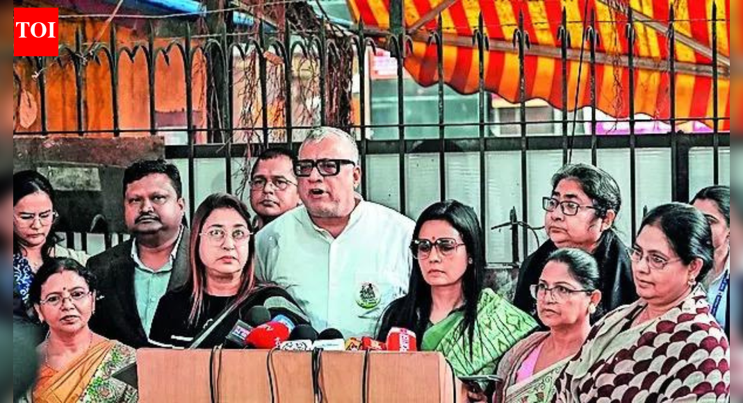 A Trinamool Congress delegation accused the Election Commission of “blood on their hands” over 40 deaths, including BLOs, during West Bengal’s Special Intensive Revision of electoral rolls. The party alleged an “unplanned and heartless” execution, questioning the EC’s focus on Bengal as a border state and its alleged bias against the state.  NEW DELHI: A Trinamool Congress (TMC) delegation in its meeting with Election Commission on Friday alleged that there have been 40 deaths, including those of Booth Level Officers (BLOs), related to the Special Intensive Revision (SIR) of electoral rolls, so far, in West Bengal, and accused chief election commissioner Gyanesh Kumar and his two colleagues of “having blood on their hands”.TMC leader in Rajya Sabha Derek O’ Brien, who led the delegation, told reporters that it raised five questions, but “did not get any answers”, even as the CEC spoke for an hour. The TMC leader said his party was not opposed to the concept of SIR, but was against the “unplanned manner” and “heartless” way in which EC was executing it.Another member of the delegation, Lok Sabha MP Mahua Moitra claimed that EC dismissed the submissions on “SIR-related deaths” as mere allegations. “Does EC or the CEC take responsibility for the deaths of BLOs?” TMC asked as it alleged that across several states, numerous BLOs have lost their lives while carrying out their SIR duties. These include cases of BLOs who have been forced to commit suicide, the Mamata Banerjee-led party alleged, citing the “inhuman pressure” by EC.TMC accused EC of anti-West Bengal bias and asked that if the true intent of SIR was to remove illegal immigrants from the voters’ list, why was Bengal the only border state under scrutiny.Why is the exercise watered down as a “special revision” in Assam and non-existent in other border states of the Northeast, and is SIR meant to “protect the voters’ list or to cast doubt on the very identity of Bengalis” and push them out of it, TMC asked. The party sought to know how many non-citizens were eradicated from the rolls in Bihar after the SIR exercises in the state.TMC also asked EC that if the electoral rolls were good enough for the 2024 Lok Sabha polls, then why have these been dubbed “unreliable”. “Why not dissolve the Lok Sabha that was elected by these “unreliable voters,” it said.The TMC has also questioned the neutrality of the SIR process and alleged that when BJP raises a frivolous issue, it is taken up with utmost seriousness. It alleged that sacrosanct rules like the Model Code of Conduct have been tampered with in Bihar to help BJP.“In Bengal, BJP leaders are claiming that one crore voters’ names will be deleted from the rolls. EC has taken no cognizance of these comments, nor has it negated the fear mongering by BJP,” TMC alleged.Later in the evening, TMC parliamentary party leader in Lok Sabha Abhishek Banerjee alleged that EC is “deliberately planting selective leaks to falsely claim that it has provided a point-by-point rebuttal” to the issues raised by the party. “These assertions are not just misleading, they are outright lies,” he alleged.End of ArticleFollow Us On Social MediaVideosCyclone Ditwah Approaches India: Tamil Nadu, Puducherry, Andhra Pradesh Brace For Impact’Op Sindoor Was Just A Glimpse Of Future Theatre Commands’: Air Marshal Ashutosh DixitPM Modi Unveils World’s Tallest Bronze Statue Of Lord Ram In South GoaIndia Says US Trade Deal Is ‘Only Matter Of Time’ As Tariffs Reshape Bilateral Trade NegotiationsPM Modi Joins Over 1 Lakh Devotees In Mass Bhagwat Gita Recitation At Udupi EventIndia’s Updated Quake Map Warns Entire Himalayan Arc Faces Major Risk, Forcing Urgent Safety Reforms’They Are Ours, We’ll Prove It’: Pakistani Leader’s Absurd Claim On ‘Gujarat, Haryana, Rajasthan’Cyclone Ditwah Intensifies, Monsoon Fury Slams Sri Lanka With At Least 56 Dead And Dozens MissingViral Video: Stage Crashes During UP Wedding As BJP Leaders Gather To Greet Bride & GroomIndia-Russia Summit Dates Out As PM Modi, Putin Review S-400, Su-57 And Global Security Challenges123PhotostoriesAnkita Lokhande reveals she is returning to Laughter Chefs season 3; Krushna Abhishek says ‘We will celebrate Christmas with our Bhauji’4 simple exercises that can help relieve foot pain from diabetic neuropathyGirija Oak Godbole: Surprising facts about the ‘blue saree girl’ you didn’t knowFrom Pythons to Koalas: 5 sleepyhead animals that nap their way through most of the day2 effective drinks to control blood sugar naturally and how to make them at homeRanbir Kapoor, Alia Bhatt to Randeep Hooda: Actors who disappeared with their rolesFrom Saraayah to Sipaara: A look at 2025 Bollywood baby names and their meanings5 countries with zero airports, yet travellers make it in for the experienceSobhita Dhulipala to Shanaya Kapoor: 5 breathtaking celeb looks of the dayHow to make iron and protein-rich Egg and Spinach Omelette for breakfast123Hot PicksDelhi AQI TodayNew Labour CodeWorld NewsGold rate todaySilver rate todayPublic Holidays NovemberBank Holidays NovemberTop TrendingJayden Daniels InjuryCyclone Ditwah ImpactBengaluru techieFortnite Chapter 7 LeakedAyesha CurryFuzzy ZoellerDelhi Car Blast10 Greatest Thanksgiving Moments in NFL historyGabrielle UnionVanessa Bryant