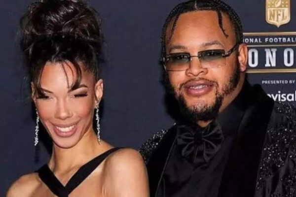 Dion Dawkins’ fiancée Daiyaana Muhammad reveals the tough side of being an NFL partner fans never see