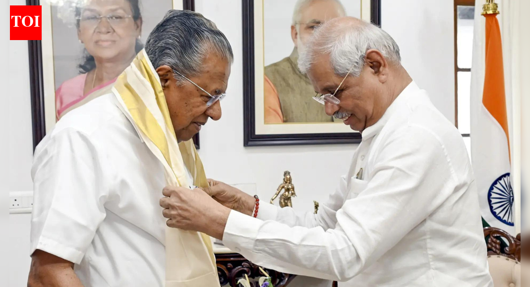 The Supreme Court has directed the Kerala Governor, acting as chancellor, to decide on a report by an SC-appointed committee regarding vice-chancellor appointments within a week. Justices Pardiwala and Viswanathan emphasized the governor cannot delay acting on the report, which was formed with mutual consent. The court expects a prompt decision following the committee’s findings. Kerala Governor Rajendra Arlekar greets CM Vijayan during the latter’s visit to the Raj Bhavan (File photo: PTI) NEW DELHI: As the Kerala governor, also the chancellor of state universities, is not taking a decision on the report of the SC-appointed committee on appointment of vice-chancellors, Supreme Court said on Friday that the chancellor cannot sit on the report and asked him to take a decision within a week.A bench of Justices J B Pardiwala & K V Viswanathan said the panel headed by Justice (retd) Sudhanshu Dhulia was appointed after state govt & governor agreed to its formation,& now, he is obliged to act on the report filed. The lawyer, appearing for the governor, told the bench he received the report but the entire record has not been sent by the state govt. For Kerala, senior advocate Jaideep Gupta, however, informed the bench that the entire record has already been sent to the office of the chancellor.”We fail to understand why non-receipt of the record is coming in the way of looking into the report filed by the committee. In such circumstances, we now expect the learned chancellor to take an appropriate decision in accordance with the report of the committee. We may remind one and all that the committee was appointed with the concurrence of both the parties,” the bench said in its order.SC passed the order after Gupta mentioned that the chancellor was not taking a decision and sought the court’s intervention. The bench posted the hearing to next week. “It is expected of the learned chancellor to now look into the report filed by the committee… and proceed further in the matter accordingly,” the bench said.End of ArticleFollow Us On Social MediaVideosCyclone Ditwah Approaches India: Tamil Nadu, Puducherry, Andhra Pradesh Brace For Impact’Op Sindoor Was Just A Glimpse Of Future Theatre Commands’: Air Marshal Ashutosh DixitPM Modi Unveils World’s Tallest Bronze Statue Of Lord Ram In South GoaIndia Says US Trade Deal Is ‘Only Matter Of Time’ As Tariffs Reshape Bilateral Trade NegotiationsPM Modi Joins Over 1 Lakh Devotees In Mass Bhagwat Gita Recitation At Udupi EventIndia’s Updated Quake Map Warns Entire Himalayan Arc Faces Major Risk, Forcing Urgent Safety Reforms’They Are Ours, We’ll Prove It’: Pakistani Leader’s Absurd Claim On ‘Gujarat, Haryana, Rajasthan’Cyclone Ditwah Intensifies, Monsoon Fury Slams Sri Lanka With At Least 56 Dead And Dozens MissingViral Video: Stage Crashes During UP Wedding As BJP Leaders Gather To Greet Bride & GroomIndia-Russia Summit Dates Out As PM Modi, Putin Review S-400, Su-57 And Global Security Challenges123PhotostoriesRebellious lovers who break every rule to define love in Bollywood moviesAnkita Lokhande reveals she is returning to Laughter Chefs season 3; Krushna Abhishek says ‘We will celebrate Christmas with our Bhauji’4 simple exercises that can help relieve foot pain from diabetic neuropathyGirija Oak Godbole: Surprising facts about the ‘blue saree girl’ you didn’t knowFrom Pythons to Koalas: 5 sleepyhead animals that nap their way through most of the day2 effective drinks to control blood sugar naturally and how to make them at homeRanbir Kapoor, Alia Bhatt to Randeep Hooda: Actors who disappeared with their rolesFrom Saraayah to Sipaara: A look at 2025 Bollywood baby names and their meanings5 countries with zero airports, yet travellers make it in for the experienceSobhita Dhulipala to Shanaya Kapoor: 5 breathtaking celeb looks of the day123Hot PicksDelhi AQI TodayNew Labour CodeWorld NewsGold rate todaySilver rate todayPublic Holidays NovemberBank Holidays NovemberTop TrendingSaquon BarkleyLaMelo BallDonald TrumpDana WhiteAyesha CurryFuzzy ZoellerJammie BookerMarcus FolignoCalgary FlamesVanessa Bryant