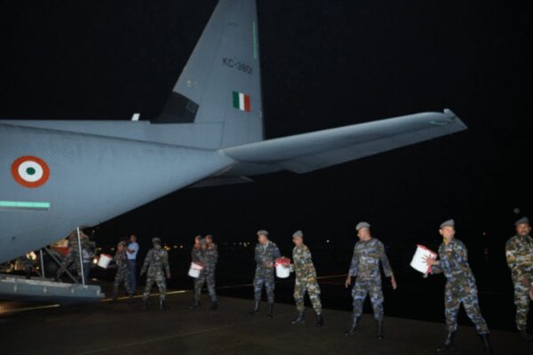 India has launched Operation Sagar Bandhu to aid Sri Lanka following Cyclone Ditwah, which has claimed at least 80 lives. An Indian Air Force C-130J aircraft delivered approximately 12 tons of humanitarian aid, including tents, blankets, and food, to Colombo. This assistance underscores India’s commitment to its ‘Neighbourhood First’ policy and Vision MAHASAGAR amidst the island nation’s severe disaster. India flies C-130 J plane carrying approx 12 tons of humanitarian aid to cylcone-hit Sri Lanka External affairs minister S Jaishankar on Saturday announced that a C-130J aircraft carrying around 12 tonnes of humanitarian aid has landed in Colombo. The delivery is part of India’s Operation Sagar Bandhu, launched on Friday to assist Sri Lanka in the aftermath of Cyclone Ditwah, which has so far claimed 80 lives.Sharing the update on X, Jaishankar wrote, “#OperationSagarBandhu unfolds. @IAF_MCC C-130J plane carrying approximately 12 tons of humanitarian aid, including tents, tarpaulins, blankets, hygiene kits, and ready-to-eat food items, lands in Colombo.”Cyclone Ditwah Approaches India: Tamil Nadu, Puducherry, Andhra Pradesh Brace For ImpactIndia initiated Operation Sagar Bandhu as part of its immediate response to assist cyclone-affected areas. The first relief consignments were transported by the Indian Navy’s aircraft carrier INS Vikrant and frontline warship INS Udaigiri, which arrived in Colombo on Friday and handed over supplies to Sri Lankan authorities.Prime Minister Narendra Modi, in a post on X, conveyed his condolences to the people of Sri Lanka, expressing grief over the lives lost in the cyclone and extending solidarity with India’s “closest maritime neighbour.” He noted that India had swiftly dispatched relief supplies and critical Humanitarian Assistance and Disaster Relief (HADR) equipment under the operation.“We stand ready to provide more aid and assistance as the situation evolves,” said PM Modi, adding that the support was guided by India’s Neighbourhood First policy and Vision MAHASAGAR. This comes as India bids to offer help Sri Lanka has been reeling from floods and landslides triggered by Cyclone Ditwah. The island nation is facing one of its most severe disasters in recent years, with widespread damage to infrastructure and rising casualties. According to PTI, more than 80 people have died as the storm unleashed heavy rains across multiple provinces. The Disaster Management Centre (DMC) separately reported 61 deaths and 25 people missing, while nearly 44,000 individuals from over 12,000 families have been affected since adverse weather began on November 16.The crisis intensified as Sri Lanka’s Western Province faced warnings of an “unprecedented disaster situation” owing to rising water levels in the Kelani and Attanagalu rivers. Several districts in the Northern, North-Central, Central, North-Western, Sabaragamuwa and Western Provinces are expected to receive over 200 mm of rain, according to the Sri Lankan Meteorological Department. Rainfall above 150 mm is also likely in parts of Trincomalee, Badulla, Galle and Matara. The DMC reported four homes destroyed and more than 600 partially damaged in the ongoing deluge.(With inputs from agencies)About the AuthorTOI News DeskThe TOI News Desk comprises a dedicated and tireless team of journalists who operate around the clock to deliver the most current and comprehensive news and updates to the readers of The Times of India worldwide. With an unwavering commitment to excellence in journalism, our team is at the forefront of gathering, verifying, and presenting breaking news, in-depth analysis, and insightful reports on a wide range of topics. The TOI News Desk is your trusted source for staying informed and connected to the ever-evolving global landscape, ensuring that our readers are equipped with the latest developments that matter most.”Read MoreEnd of ArticleFollow Us On Social MediaVideosCyclone Ditwah Approaches India: Tamil Nadu, Puducherry, Andhra Pradesh Brace For Impact’Op Sindoor Was Just A Glimpse Of Future Theatre Commands’: Air Marshal Ashutosh DixitPM Modi Unveils World’s Tallest Bronze Statue Of Lord Ram In South GoaIndia Says US Trade Deal Is ‘Only Matter Of Time’ As Tariffs Reshape Bilateral Trade NegotiationsPM Modi Joins Over 1 Lakh Devotees In Mass Bhagwat Gita Recitation At Udupi EventIndia’s Updated Quake Map Warns Entire Himalayan Arc Faces Major Risk, Forcing Urgent Safety Reforms’They Are Ours, We’ll Prove It’: Pakistani Leader’s Absurd Claim On ‘Gujarat, Haryana, Rajasthan’Cyclone Ditwah Intensifies, Monsoon Fury Slams Sri Lanka With At Least 56 Dead And Dozens MissingViral Video: Stage Crashes During UP Wedding As BJP Leaders Gather To Greet Bride & GroomIndia-Russia Summit Dates Out As PM Modi, Putin Review S-400, Su-57 And Global Security Challenges123Photostories7 everyday Indian foods that help improve your child’s memoryExpert-approved 3 best drinks and their right quantity to reverse fatty liver naturallyWeekly Cosmic Messages From November 29 To December 5, 2025 According To Your Birth DateBrainless but brilliant: 5 animals that survive without a brainJustin Bieber as a doting dad: Times the Grammy winner won our hearts with his love for Jack Blues BieberBengali film stories that shaped generations and still move hearts today10 emotional skills you must teach your childNur Jahan’s Taj Mahal toMaharani Sita Devi’s Star of South Diamond Necklace:5 lesser-known precious royal Indian jewellery piecesRebellious lovers who break every rule to define love in Bollywood moviesAnkita Lokhande reveals she is returning to Laughter Chefs season 3; Krushna Abhishek says ‘We will celebrate Christmas with our Bhauji’123Hot PicksDelhi AQI TodayNew Labour CodeWorld NewsGold rate todaySilver rate todayPublic Holidays NovemberBank Holidays NovemberTop TrendingGiannis AntetokounmpoBo BichetteDonald TrumpDana WhiteAyesha CurryFuzzy ZoellerJammie BookerMarcus FolignoCalgary FlamesVanessa Bryant