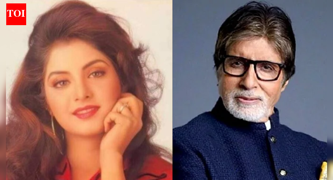 When Divya Bharti’s mum told her not to wash hands for ‘10 days’ after meeting Amitabh Bachchan: ‘Mere saath haath milaya….’