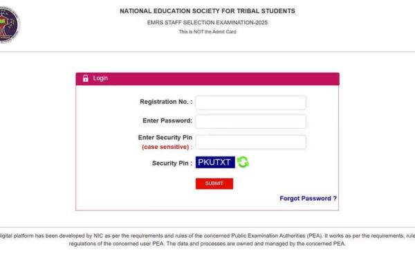 EMRS Tier-I exam city 2025 out at nests.tribal.gov.in; check direct link here