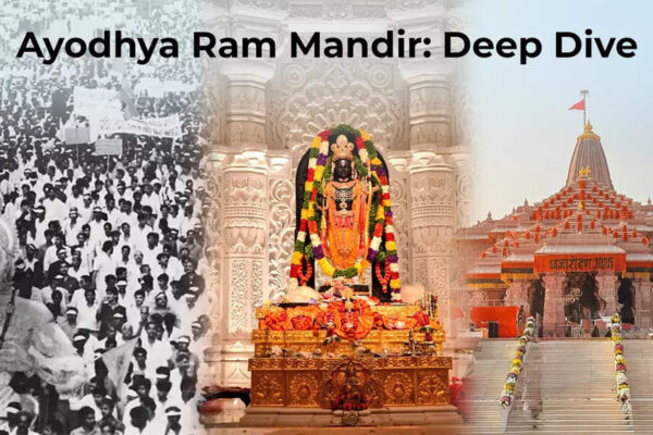 Ayodhya’s 500-year Ram Janmabhoomi struggle culminated on January 22, 2024, with the consecration of the Ram Lalla temple. This event marked the physical manifestation of faith, fulfilling a centuries-long aspiration. The journey, from Maharishi Valmiki’s depiction of Ram’s exile to modern movements and legal battles, finally saw the temple stand as a reclaimed heritage. The return of Rama: A 500-year struggle that healed wounded civilisation Awadh was aghast. The city collapsed like a lamp about to lose its flame. Men, women and children followed him as though Ayodhya itself was walking away. They did not see a prince going to the forest, it was like something being forcefully torn away with the strings of hope that he might stay hanging loose. The moment he stepped away, the capital of the Kosala kingdom felt emptied of life. This is how Maharishi Valmiki portrays Ram’s departure for his 14-year vanvas in Treta Yuga.The grief that filled Ayodhya in Valmiki’s verses did not stop at the edge of the forest. It travelled through centuries. It lived through kingdoms, invasions and courtrooms. It became devotion and politics. It became movements and marches. The 500-year-long Ram Janmabhoomi struggle was never just about land. It was about bringing Ram back. This time in Kaliyuga.Generations came and went, but the question survived: When will Ram Lalla return?He did return. On January 22, 2024, when the consecration ceremony of the deity was held. What was once a memory in scriptures and prayers finally took form in stone and light. The temple that had lived in longing now stands as faith fulfilled, and a civilisation reclaimed what it never stopped believing was its own.Key eventsNovember 25, 2025, marked the final milestone with the completion of the temple and a “Dhwajarohan” event, attended by PM Narendra Modi, RSS chief Mohan Bhagwat and UP Chief Minister Yogi Adityanath.Addressing a gathering after the flag hoisting event on November 25, the Prime Minister stated that today the city of Ayodhya is witnessing yet another pinnacle of India’s cultural consciousness.”This Dharma Dhwaja is not merely a flag, but the flag of the renaissance of Indian civilisation,” he said, explaining that its saffron colour, the glory of the Solar dynasty inscribed upon it, the sacred Om depicted, and the engraved Kovidar tree symbolise the greatness of Ram Rajya.PM Modi during Dhwajarahon eventThe story that had begun 500 years ago with the desecration under Mughal invader Babur slowly entered courtrooms, legal arguments and the political landscape. Each petition was an echo of a civilisational longing. Every verdict and every stay order became footsteps in a centuries-long journey.Ayodhya did not forget. Neither did the people who came on foot from distant villages, nor the saints who guarded the belief like a flame, waiting for the Ram Lalla’s temple to rise again.The struggle took different shapes over the centuries. Mahant Raghubir Das and others filed suits not for power or land, but for the right to worship. The movement was still quiet then, but the silence was deceptive. The devotion was gathering strength!The Origin Of The DisputeThe story did not begin with courts or politics. It began in the sixteenth century when the temple at Ram Janmabhoomi was torn down, and a mosque was constructed under Babur’s general, Mir Baqi. The temple was demolished, but the faith was not. Hindus continued to worship at the site. The belief that this was Ram’s birthplace never broke. It lived through devotion, pilgrimage and collective memory.Muslim Chronicles on AyodhyaSeveral works in Arabic, Persian, and Urdu discussed the demolition of the Ramjanmabhumi temple and its replacement by Babri Masjid. In the book “The Ayodhya Temple-Mosque Dispute: Focus on Muslim Sources” by Harsh Narain, there’s a mention of Al-Hind-u fi al- ‘Ahd al-Islami (India in the Islamic Era) by Maulana Hakim Sayyid Abd al-Hayy, which was translated into Urdu by Maulana Shams Tabriz Khan, under the title Hindustan Islami Ahd mein.Excerpt – The Ayodhya Temple-Mosque Dispute: Focus on Muslim SourcesIn Tarikh-i Awadh (1919), written by Muhammad Najmul Ghani, it is stated: “Babur got the mosque built after demolishing the Janmasthan and used in his mosque the stone of the same Janmasthan, which was richly engraved, precious kasauti stone, and which survives even today.”The Fasanah-I Ibrat, written by Rajab Ali Beg Surur in 1860, but first published in 1884, stated: “…a glorious mosque was built up during King Babar’s regime on the spot where Sita ki Rasoi tomb (?) is situated in Awadh. During this Babari (dispensation) the Hindus had no guts to be a match for the Muslims.Harsh Narain’s work states that the Qaysar-u’t Tawarikh, which is an Urdu historical chronicle that describes the Janmabhoomi demolition and mosque construction, located the Harsh Narain’s work states that the Qaysar-u’t Tawarikh, which is an Urdu historical chronicle that describes the Janmabhoomi demolition and mosque construction, located the mosque in Sita ki Rasoi as well as the Janmasthan. It acknowledged, “…all the temples of Ayodhya were turned into mosques by the Sultans of the past.”European Account on JanmabhoomiIn one of the multiple accounts of foreign travellers, Joseph Tieffenthaler, the Austrian Jesuit, who stayed in India from 1743 till his death some four decades later, toured Awadh between 1766 and 1771. According to Meenakshi Jain’s The Battle For Rama work, he was the first to refer to the destruction of a temple at Rama’s birthplace by a Mughal ruler. He saw Hindus worshipping a religious structure in the form of a vedi (cradle) in the premises, but said nothing about Muslims offering namaaz. He also noted the large gatherings of Hindus on the occasion of Rama Navami (Rama’s birthday). He wrote: “Emperor Aurenzgebe got the fortress called Ramcot demolished and got a Muslim temple, with triple domes, constructed at the same place. Others say that it was constructed by ‘Babor’…”Tieffenthaler also provided the earliest European documentation of the Hindu Janmasthan platform, which was later called “Ram Chabutra”. Account of Joseph TieffenthalerHe futher writes: “However, there still exists some superstitious cult in some place or other. For example, in the place where the native house of Ram existed, they go around 3 times and prostrate on the floor. The two spots are surrounded by a low wall constructed with battlements. One enters the front hall through a low semi-circular door… On the 24th of the Tschet month, a big gathering of people is done here to celebrate the birthday of Ram, so famous in the entire India.”As dynasties and empires changed, the sacredness of the Janmabhoomi did not fade. The temple had fallen, but the birthplace was not forgotten. Devotion shifted to the Ram Chabutra in the outer courtyard, where pilgrims prayed, and saints kept vigil. Akharas, fairs and local traditions kept the belief alive.Struggle During British RuleWhen the British arrived in the mid-1850s, they did not end the conflict. They fenced the site into two courtyards. Muslims offered namaz inside, while Hindus worshipped at the Ram Chabutra outside. The land had one history but two claims.In 1885, Mahant Raghubar Das filed the first suit to build a temple, but it was rejected. However, the worship continued.In 1934, clashes damaged the mosque, and the British repaired it, still avoiding the core question. The dispute remained unresolved and alive. A rough sketch of the mosque and the Ram Chabutra in its compound.Post-Independence Legal BattleIndependence did not settle Ayodhya. In December 1949, idols of Ram Lalla were found inside the disputed structure. Authorities sealed it and declared the site disputed. The idol stayed inside, and worship continued from outside, while namaz stopped. In 1950, Gopal Singh Visharad and Paramhans Ramchandra Das filed suits seeking worship inside. More cases followed: Nirmohi Akhara in 1959 claimed management rights, and the Sunni Waqf Board in 1961 contested the property. The courts froze the status quo. The fight moved from streets to case files, petitions and orders.Ram Janmabhoomi DisputeThe Unlocking That Changed IndiaBy the 1980s, the dispute had moved beyond the courtroom. The VHP adopted the Ram Janmabhoomi cause, and the RSS gave the campaign nationwide strength. The turning point came in 1986 when the Faizabad court ordered the gates of the structure to be opened, and the government allowed it. Within hours, darshan began, and Hindus entered after decades. Namaz did not resume. A locked shrine became an open site of worship, and the dispute that had waited behind iron bars stepped into public life.Events after 1986The opening of the gates in 1986 changed more than access to the temple. It changed the direction of Indian politics and public sentiment. For decades the issue had been faith and legal argument. Now it became a movement that spread into homes, streets and television screens. The telecast of Ramanand Sagar’s Ramayan in 1987–88 turned the story of Ram into a national cultural moment. Families paused their Sundays to watch it. Streets emptied. Temples saw new crowds. Faith acquired momentum, and the Ram Janmabhoomi question began entering everyday life.Photo: Family watching Ramanand Sagar’s Ramayan on Sunday morning – 1987In 1989, the VHP laid the foundation stone (shilanyas) near the disputed site with the approval of the Rajiv Gandhi government, and the issue moved further into national consciousness. The same year, the BJP officially adopted the Ram Mandir demand through the Palampur Resolution. A religious and cultural movement had now gained a clear political face. Photo: VHP along with its supporters and BJP a huge rally at the disputed site in Ayodhya.In 1990, LK Advani launched the Rath Yatra from Somnath to Ayodhya, mobilising lakhs of supporters across the country. Photo: Advani’s Rath Yatra from Somnath to AyodhyaThe yatra provoked a counter-mobilisation and heightened tensions. When Kar Sevaks attempted to move towards the disputed site, the Uttar Pradesh government under Mulayam Singh Yadav ordered police firing. Several kar sevaks were killed. The movement intensified further.Photo: The Kothari brothers, Ram and Sharad Kothari, were two young men from Kolkata who were killed by police firing in Ayodhya on November 2, 1990From late November 1992, lakhs of kar sevaks had gathered in Ayodhya under multiple Hindu organisations. The call for kar seva had built expectations that something decisive would happen on the ground. The events reached a climax on 6 December 1992. Crowds demolished the disputed structure, which opened a new chapter of religious, political and legal conflict. Photo: Kar Sevaks at the dispute structure on December 6, 1992After the incident, the court cases multiplied. Commissions were formed. What began as a locked shrine had turned into one of the defining movements of modern India.Post 1986 Mandir MovementAfter the 1992 demolition, the dispute shifted permanently into the courts. The central government acquired the site in 1993 and asked the Supreme Court to settle ownership. The title suits were transferred to the Allahabad high court, which examined archaeological, historical and documentary evidence. The 2003 ASI excavation report remains consistent with a large pre-existing structure below the demolished mosque. In 2010, the high court ruled that the land be divided among three parties, but the judgment was appealed by all sides. The case then moved to the Supreme Court, where a Constitution Bench heard extensive arguments on law, title, belief and history. In November 2019, the top court delivered its final judgment: The land was awarded for the construction of a Ram temple, and an alternative site was directed to be allotted to the Muslim side. The verdict ended the centuries-long legal battle and settled ownership of the Janmabhoomi.Key points of Supreme Court judgementAfter the Supreme Court’s 2019 verdict awarding the disputed land for the construction of a Ram temple, plans for building began in earnest. Photo: Ram Lalla in a tent before the SC verdict (Left)/ Grand Ram Lalla Mandir in AyodhyaA trust was formed to oversee development, and construction work proceeded over the next few years with architectural planning, sanctum layout, and preparations for consecration. On 22 January 2024, the new temple was inaugurated with religious ceremonies.Photo: Ram Lalla idol in the sanctum sanctoram of Ayodhya MandirOn November 25, the “Dwajarohan” ceremony, hoisting the saffron flag atop the temple, reaffirmed the Mandir’s consecration and the restoration of the wounded civilisation. The long-standing legal and historical dispute thus entered a phase of physical reconstruction and symbolic closure, as devotees welcomed the final restoration of what they regard as their heritage.If one scrolls through the Ram Mandir movement wire-to-wire, the demand for the temple emerges not just as a caravan of facts and emotions, but as a testament to a faith that never faded. Those in the frontline of the movement, especially the Hindu community, continued their worship at the site, whether in the outer courtyard earlier or before the idol after 1949, sustaining an unbroken thread of devotion, which helped in healing and rekindling the oldest civilisation.End of ArticleFollow Us On Social MediaVideosIMD Issues Red Alert as Cyclone Ditwah Approaches TN; Sri Lanka Deaths Exceed 80Siddaramaiah, DK Shivakumar Project Unity After High-Stakes Karnataka Meet Amid Rumours Of Cong RiftEU MP Filip Dewinter Labels Pakistan As A ‘Terror State’, Urges Europe To Act And Align With IndiaNepal’s Currency Map Includes Indian Land; Ex-Minister Calls Dialogue Essential Amid Rising TensionIndia’s Maritime Future Is Preordained: CDS Chauhan Predicts Indian Navy’s Decisive Warfighting RolePak Slams Rajnath’s Sindh Remark But Ignores Its Leader Claiming Gujarat, Rajasthan, Haryana As OwnIndiGo And Air India Warn Of Delays As Airbus Solar Radiation Snag Hits 350 A320 Jets In IndiaPakistan Faces Global Scrutiny as UN Flags Grave Risks to Rule of Law, Judicial Freedom, GovernanceCyclone Ditwah Approaches India: Tamil Nadu, Puducherry, Andhra Pradesh Brace For Impact’Op Sindoor Was Just A Glimpse Of Future Theatre Commands’: Air Marshal Ashutosh Dixit123PhotostoriesIn Pics | Tesla Opens India’s First All-In-One Facility in Gurgaon7 animals that became space travellers ahead of humansShilpa Shetty yet again serves major fashion goals with her silver saree-jacket comboYour soul temple: 6 powerful temples to visit in India based on personality types7 houseplants to avoid if you have kidsEveryday fashion inspired by Bollywood elegance and effortless celebrity charm influencing real life wardrobes across generations5 must visit places in Delhi for a fun weekend with kidsHow Dilwale Dulhania Le Jayenge rewrote the way India falls in loveHow Universe Communicate With You According To Your Birth Date7 everyday Indian foods that help improve your child’s memory123Hot PicksDelhi AQI TodayNew Labour CodeWorld NewsGold rate todaySilver rate todayPublic Holidays NovemberBank Holidays NovemberTop TrendingGiannis AntetokounmpoBo BichetteWWE Smackdown HighlightsDonald TrumpPerez HiltonCyclone DitwahR AshwinAyesha CurryFuzzy ZoellerJammie Booker