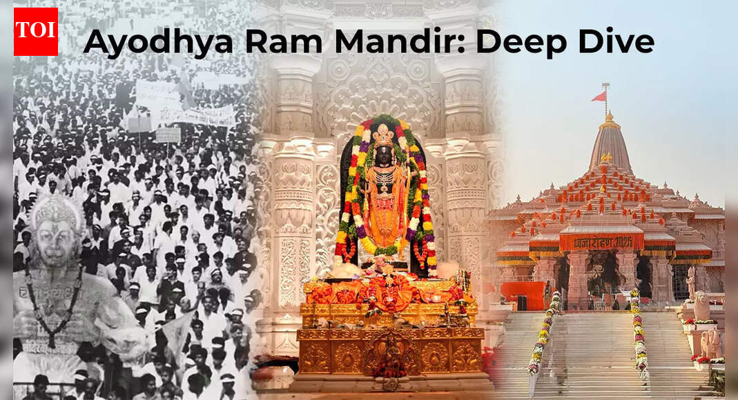 Ayodhya’s 500-year Ram Janmabhoomi struggle culminated on January 22, 2024, with the consecration of the Ram Lalla temple. This event marked the physical manifestation of faith, fulfilling a centuries-long aspiration. The journey, from Maharishi Valmiki’s depiction of Ram’s exile to modern movements and legal battles, finally saw the temple stand as a reclaimed heritage. The return of Rama: A 500-year struggle that healed wounded civilisation Awadh was aghast. The city collapsed like a lamp about to lose its flame. Men, women and children followed him as though Ayodhya itself was walking away. They did not see a prince going to the forest, it was like something being forcefully torn away with the strings of hope that he might stay hanging loose. The moment he stepped away, the capital of the Kosala kingdom felt emptied of life. This is how Maharishi Valmiki portrays Ram’s departure for his 14-year vanvas in Treta Yuga.The grief that filled Ayodhya in Valmiki’s verses did not stop at the edge of the forest. It travelled through centuries. It lived through kingdoms, invasions and courtrooms. It became devotion and politics. It became movements and marches. The 500-year-long Ram Janmabhoomi struggle was never just about land. It was about bringing Ram back. This time in Kaliyuga.Generations came and went, but the question survived: When will Ram Lalla return?He did return. On January 22, 2024, when the consecration ceremony of the deity was held. What was once a memory in scriptures and prayers finally took form in stone and light. The temple that had lived in longing now stands as faith fulfilled, and a civilisation reclaimed what it never stopped believing was its own.Key eventsNovember 25, 2025, marked the final milestone with the completion of the temple and a “Dhwajarohan” event, attended by PM Narendra Modi, RSS chief Mohan Bhagwat and UP Chief Minister Yogi Adityanath.Addressing a gathering after the flag hoisting event on November 25, the Prime Minister stated that today the city of Ayodhya is witnessing yet another pinnacle of India’s cultural consciousness.”This Dharma Dhwaja is not merely a flag, but the flag of the renaissance of Indian civilisation,” he said, explaining that its saffron colour, the glory of the Solar dynasty inscribed upon it, the sacred Om depicted, and the engraved Kovidar tree symbolise the greatness of Ram Rajya.PM Modi during Dhwajarahon eventThe story that had begun 500 years ago with the desecration under Mughal invader Babur slowly entered courtrooms, legal arguments and the political landscape. Each petition was an echo of a civilisational longing. Every verdict and every stay order became footsteps in a centuries-long journey.Ayodhya did not forget. Neither did the people who came on foot from distant villages, nor the saints who guarded the belief like a flame, waiting for the Ram Lalla’s temple to rise again.The struggle took different shapes over the centuries. Mahant Raghubir Das and others filed suits not for power or land, but for the right to worship. The movement was still quiet then, but the silence was deceptive. The devotion was gathering strength!The Origin Of The DisputeThe story did not begin with courts or politics. It began in the sixteenth century when the temple at Ram Janmabhoomi was torn down, and a mosque was constructed under Babur’s general, Mir Baqi. The temple was demolished, but the faith was not. Hindus continued to worship at the site. The belief that this was Ram’s birthplace never broke. It lived through devotion, pilgrimage and collective memory.Muslim Chronicles on AyodhyaSeveral works in Arabic, Persian, and Urdu discussed the demolition of the Ramjanmabhumi temple and its replacement by Babri Masjid. In the book “The Ayodhya Temple-Mosque Dispute: Focus on Muslim Sources” by Harsh Narain, there’s a mention of Al-Hind-u fi al- ‘Ahd al-Islami (India in the Islamic Era) by Maulana Hakim Sayyid Abd al-Hayy, which was translated into Urdu by Maulana Shams Tabriz Khan, under the title Hindustan Islami Ahd mein.Excerpt – The Ayodhya Temple-Mosque Dispute: Focus on Muslim SourcesIn Tarikh-i Awadh (1919), written by Muhammad Najmul Ghani, it is stated: “Babur got the mosque built after demolishing the Janmasthan and used in his mosque the stone of the same Janmasthan, which was richly engraved, precious kasauti stone, and which survives even today.”The Fasanah-I Ibrat, written by Rajab Ali Beg Surur in 1860, but first published in 1884, stated: “…a glorious mosque was built up during King Babar’s regime on the spot where Sita ki Rasoi tomb (?) is situated in Awadh. During this Babari (dispensation) the Hindus had no guts to be a match for the Muslims.Harsh Narain’s work states that the Qaysar-u’t Tawarikh, which is an Urdu historical chronicle that describes the Janmabhoomi demolition and mosque construction, located the Harsh Narain’s work states that the Qaysar-u’t Tawarikh, which is an Urdu historical chronicle that describes the Janmabhoomi demolition and mosque construction, located the mosque in Sita ki Rasoi as well as the Janmasthan. It acknowledged, “…all the temples of Ayodhya were turned into mosques by the Sultans of the past.”European Account on JanmabhoomiIn one of the multiple accounts of foreign travellers, Joseph Tieffenthaler, the Austrian Jesuit, who stayed in India from 1743 till his death some four decades later, toured Awadh between 1766 and 1771. According to Meenakshi Jain’s The Battle For Rama work, he was the first to refer to the destruction of a temple at Rama’s birthplace by a Mughal ruler. He saw Hindus worshipping a religious structure in the form of a vedi (cradle) in the premises, but said nothing about Muslims offering namaaz. He also noted the large gatherings of Hindus on the occasion of Rama Navami (Rama’s birthday). He wrote: “Emperor Aurenzgebe got the fortress called Ramcot demolished and got a Muslim temple, with triple domes, constructed at the same place. Others say that it was constructed by ‘Babor’…”Tieffenthaler also provided the earliest European documentation of the Hindu Janmasthan platform, which was later called “Ram Chabutra”. Account of Joseph TieffenthalerHe futher writes: “However, there still exists some superstitious cult in some place or other. For example, in the place where the native house of Ram existed, they go around 3 times and prostrate on the floor. The two spots are surrounded by a low wall constructed with battlements. One enters the front hall through a low semi-circular door… On the 24th of the Tschet month, a big gathering of people is done here to celebrate the birthday of Ram, so famous in the entire India.”As dynasties and empires changed, the sacredness of the Janmabhoomi did not fade. The temple had fallen, but the birthplace was not forgotten. Devotion shifted to the Ram Chabutra in the outer courtyard, where pilgrims prayed, and saints kept vigil. Akharas, fairs and local traditions kept the belief alive.Struggle During British RuleWhen the British arrived in the mid-1850s, they did not end the conflict. They fenced the site into two courtyards. Muslims offered namaz inside, while Hindus worshipped at the Ram Chabutra outside. The land had one history but two claims.In 1885, Mahant Raghubar Das filed the first suit to build a temple, but it was rejected. However, the worship continued.In 1934, clashes damaged the mosque, and the British repaired it, still avoiding the core question. The dispute remained unresolved and alive. A rough sketch of the mosque and the Ram Chabutra in its compound.Post-Independence Legal BattleIndependence did not settle Ayodhya. In December 1949, idols of Ram Lalla were found inside the disputed structure. Authorities sealed it and declared the site disputed. The idol stayed inside, and worship continued from outside, while namaz stopped. In 1950, Gopal Singh Visharad and Paramhans Ramchandra Das filed suits seeking worship inside. More cases followed: Nirmohi Akhara in 1959 claimed management rights, and the Sunni Waqf Board in 1961 contested the property. The courts froze the status quo. The fight moved from streets to case files, petitions and orders.Ram Janmabhoomi DisputeThe Unlocking That Changed IndiaBy the 1980s, the dispute had moved beyond the courtroom. The VHP adopted the Ram Janmabhoomi cause, and the RSS gave the campaign nationwide strength. The turning point came in 1986 when the Faizabad court ordered the gates of the structure to be opened, and the government allowed it. Within hours, darshan began, and Hindus entered after decades. Namaz did not resume. A locked shrine became an open site of worship, and the dispute that had waited behind iron bars stepped into public life.Events after 1986The opening of the gates in 1986 changed more than access to the temple. It changed the direction of Indian politics and public sentiment. For decades the issue had been faith and legal argument. Now it became a movement that spread into homes, streets and television screens. The telecast of Ramanand Sagar’s Ramayan in 1987–88 turned the story of Ram into a national cultural moment. Families paused their Sundays to watch it. Streets emptied. Temples saw new crowds. Faith acquired momentum, and the Ram Janmabhoomi question began entering everyday life.Photo: Family watching Ramanand Sagar’s Ramayan on Sunday morning – 1987In 1989, the VHP laid the foundation stone (shilanyas) near the disputed site with the approval of the Rajiv Gandhi government, and the issue moved further into national consciousness. The same year, the BJP officially adopted the Ram Mandir demand through the Palampur Resolution. A religious and cultural movement had now gained a clear political face. Photo: VHP along with its supporters and BJP a huge rally at the disputed site in Ayodhya.In 1990, LK Advani launched the Rath Yatra from Somnath to Ayodhya, mobilising lakhs of supporters across the country. Photo: Advani’s Rath Yatra from Somnath to AyodhyaThe yatra provoked a counter-mobilisation and heightened tensions. When Kar Sevaks attempted to move towards the disputed site, the Uttar Pradesh government under Mulayam Singh Yadav ordered police firing. Several kar sevaks were killed. The movement intensified further.Photo: The Kothari brothers, Ram and Sharad Kothari, were two young men from Kolkata who were killed by police firing in Ayodhya on November 2, 1990From late November 1992, lakhs of kar sevaks had gathered in Ayodhya under multiple Hindu organisations. The call for kar seva had built expectations that something decisive would happen on the ground. The events reached a climax on 6 December 1992. Crowds demolished the disputed structure, which opened a new chapter of religious, political and legal conflict. Photo: Kar Sevaks at the dispute structure on December 6, 1992After the incident, the court cases multiplied. Commissions were formed. What began as a locked shrine had turned into one of the defining movements of modern India.Post 1986 Mandir MovementAfter the 1992 demolition, the dispute shifted permanently into the courts. The central government acquired the site in 1993 and asked the Supreme Court to settle ownership. The title suits were transferred to the Allahabad high court, which examined archaeological, historical and documentary evidence. The 2003 ASI excavation report remains consistent with a large pre-existing structure below the demolished mosque. In 2010, the high court ruled that the land be divided among three parties, but the judgment was appealed by all sides. The case then moved to the Supreme Court, where a Constitution Bench heard extensive arguments on law, title, belief and history. In November 2019, the top court delivered its final judgment: The land was awarded for the construction of a Ram temple, and an alternative site was directed to be allotted to the Muslim side. The verdict ended the centuries-long legal battle and settled ownership of the Janmabhoomi.Key points of Supreme Court judgementAfter the Supreme Court’s 2019 verdict awarding the disputed land for the construction of a Ram temple, plans for building began in earnest. Photo: Ram Lalla in a tent before the SC verdict (Left)/ Grand Ram Lalla Mandir in AyodhyaA trust was formed to oversee development, and construction work proceeded over the next few years with architectural planning, sanctum layout, and preparations for consecration. On 22 January 2024, the new temple was inaugurated with religious ceremonies.Photo: Ram Lalla idol in the sanctum sanctoram of Ayodhya MandirOn November 25, the “Dwajarohan” ceremony, hoisting the saffron flag atop the temple, reaffirmed the Mandir’s consecration and the restoration of the wounded civilisation. The long-standing legal and historical dispute thus entered a phase of physical reconstruction and symbolic closure, as devotees welcomed the final restoration of what they regard as their heritage.If one scrolls through the Ram Mandir movement wire-to-wire, the demand for the temple emerges not just as a caravan of facts and emotions, but as a testament to a faith that never faded. Those in the frontline of the movement, especially the Hindu community, continued their worship at the site, whether in the outer courtyard earlier or before the idol after 1949, sustaining an unbroken thread of devotion, which helped in healing and rekindling the oldest civilisation.End of ArticleFollow Us On Social MediaVideosIMD Issues Red Alert as Cyclone Ditwah Approaches TN; Sri Lanka Deaths Exceed 80Siddaramaiah, DK Shivakumar Project Unity After High-Stakes Karnataka Meet Amid Rumours Of Cong RiftEU MP Filip Dewinter Labels Pakistan As A ‘Terror State’, Urges Europe To Act And Align With IndiaNepal’s Currency Map Includes Indian Land; Ex-Minister Calls Dialogue Essential Amid Rising TensionIndia’s Maritime Future Is Preordained: CDS Chauhan Predicts Indian Navy’s Decisive Warfighting RolePak Slams Rajnath’s Sindh Remark But Ignores Its Leader Claiming Gujarat, Rajasthan, Haryana As OwnIndiGo And Air India Warn Of Delays As Airbus Solar Radiation Snag Hits 350 A320 Jets In IndiaPakistan Faces Global Scrutiny as UN Flags Grave Risks to Rule of Law, Judicial Freedom, GovernanceCyclone Ditwah Approaches India: Tamil Nadu, Puducherry, Andhra Pradesh Brace For Impact’Op Sindoor Was Just A Glimpse Of Future Theatre Commands’: Air Marshal Ashutosh Dixit123PhotostoriesIn Pics | Tesla Opens India’s First All-In-One Facility in Gurgaon7 animals that became space travellers ahead of humansShilpa Shetty yet again serves major fashion goals with her silver saree-jacket comboYour soul temple: 6 powerful temples to visit in India based on personality types7 houseplants to avoid if you have kidsEveryday fashion inspired by Bollywood elegance and effortless celebrity charm influencing real life wardrobes across generations5 must visit places in Delhi for a fun weekend with kidsHow Dilwale Dulhania Le Jayenge rewrote the way India falls in loveHow Universe Communicate With You According To Your Birth Date7 everyday Indian foods that help improve your child’s memory123Hot PicksDelhi AQI TodayNew Labour CodeWorld NewsGold rate todaySilver rate todayPublic Holidays NovemberBank Holidays NovemberTop TrendingGiannis AntetokounmpoBo BichetteWWE Smackdown HighlightsDonald TrumpPerez HiltonCyclone DitwahR AshwinAyesha CurryFuzzy ZoellerJammie Booker