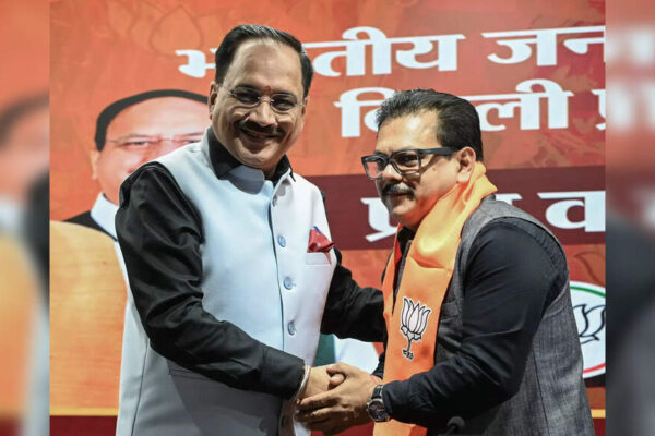 Delhi BJP president Virendra Sachdeva shakes welcomes former Aam Aadmi Party MLA Rajesh Gupta to the BJP, in New Delhi  NEW DELHI: Former two-time Wazirpur MLA Rajesh Gupta joined the Bharatiya Janata Party (BJP) on Saturday, quitting the Aam Aadmi Party (AAP) on the eve of bypolls in the AAP-run Municipal Corporation of Delhi (MCD). Gupta, who was inducted into the BJP by Delhi unit chief Virendra Sachdeva, grew emotional as he urged AAP supremo and former Delhi chief minister Arvind Kejriwal to introspect on why “many people” have left the party — and why more may do so in the near future.”…I was left with no choice (but to resign). Many others want to leave – I suggest they should and come to a party which is actually working for the nation. A party which would respect and not ‘use and throw’ its workers,” he said at a press conference with Sachdeva.Gupta then began to choke up and received a pat on his back by Sachdeva, who tried to calm down the ex-AAP leader.“I spoke with you (Sachdeva) only yesterday. I am a nobody — a defeated MLA — yet the love and respect you showed me moved me. The party I was in… its chief never spoke to me, never visited my home, never even called. Arvind ji, you will have to introspect on why people are leaving you. We always stood by you, and this is how my loyalty was rewarded,” he added.Delhi AAP president Saurabh Bharadwaj, in a post on X, extended his best wishes to Gupta on joining the BJP. He alleged that Gupta had been seeking an Ashok Vihar ward ticket for his wife and left the party after the request was denied. Gupta, a former MLA, also served as a national spokesperson for the AAP, headed its Karnataka unit, and was a vice-president in the party.(With PTI inputs)About the AuthorTOI News DeskThe TOI News Desk comprises a dedicated and tireless team of journalists who operate around the clock to deliver the most current and comprehensive news and updates to the readers of The Times of India worldwide. With an unwavering commitment to excellence in journalism, our team is at the forefront of gathering, verifying, and presenting breaking news, in-depth analysis, and insightful reports on a wide range of topics. The TOI News Desk is your trusted source for staying informed and connected to the ever-evolving global landscape, ensuring that our readers are equipped with the latest developments that matter most.”Read MoreEnd of ArticleFollow Us On Social MediaVideos“Our Rashtra Built On Culture, Not Clashes”: RSS Chief’s Big Claim On Nationhood“Oppression Will Trigger Jihad”: Jamiat Chief’s Explosive Claim Stirs StormEAM Jaishankar Decodes Massive US China Power Shift And Global Realignment In Sharp Kolkata AddressImran Khan Isolation Sparks Fury As PTI Claims His Photo Could Transform Pak’s Political RealityDelhi Court Extends Anmol Bishnoi’s Custody; NIA Probes Gang-Terror LinksAviation Expert Flags Deadly Risk In A320 Fleet After Critical Control System FailurePakistan Still Licking Op Sindoor Wounds: BSF Warns Next Attack Will Trigger Even Stronger ResponseAfter India’s 8.2% GDP Jump, Piyush Goyal Credits Reforms And Predicts Strong, Sustained ExpansionIMD Issues Red Alert as Cyclone Ditwah Approaches TN; Sri Lanka Deaths Exceed 80Siddaramaiah, DK Shivakumar Project Unity After High-Stakes Karnataka Meet Amid Rumours Of Cong Rift123PhotostoriesKajol to Janhvi Kapoor: Celebrity looks that defined today’s fashion mood board8 air-purifying indoor plants that naturally absorb harmful gasesFrom Dharmendra to Amjad Khan: Remembering the ‘Sholay’ stars who are no longer with usGen Z sensations Aneet Padda & Ahaan Panday serve old-school romance with their viral ‘Saiyaara’ glow-upHyderabad Unveils India’s First Mobile Anti-Drone Vehicle to Boost Security MeasuresIn Pics | Tesla Opens India’s First All-In-One Facility in GurgaonNoida Apple Store Unveiled: India’s Fifth Retail Location with Peacock-Inspired Design at DLF Mall of India7 animals that became space travellers ahead of humansShilpa Shetty yet again serves major fashion goals with her silver saree-jacket comboYour soul temple: 6 powerful temples to visit in India based on personality types123Hot PicksDelhi AQI TodayNew Labour CodeWorld NewsGold rate todaySilver rate todayPublic Holidays NovemberBank Holidays NovemberTop TrendingGiannis AntetokounmpoBo BichetteWWE Smackdown HighlightsDonald TrumpPerez HiltonCyclone DitwahR AshwinAyesha CurryFuzzy ZoellerJammie Booker