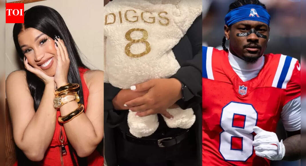 Stefon Diggs’ lover Cardi B drops a heart-melting Thanksgiving tribute to Patriots WR through her newborn baby’s plush onesie