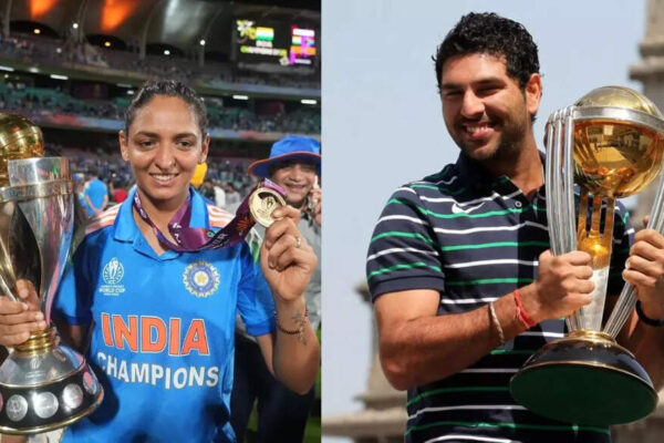 Two stands to be named after World Cup winners Harmanpreet Kaur and Yuvraj Singh at PCA Stadium