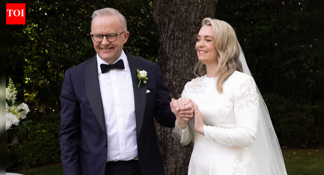 Australian PM shares captures from his wedding with partner Jodie Haydon NEW DELHI: Prime Minister Narendra Modi congratulated Australian Prime Minister Anthony Albanese on his wedding. He shared a post from his official handle, which quoted the post by Albanese sharing his wedding video.”Congratulations to my good friend, PM Anthony Albanese and Ms Jodie Haydon on their wedding. Wishing them a happy married life,” the Prime Minister wrote.Australian Prime Minister Anthony Albanese married his partner, Jodie Haydon, on Saturday in an intimate ceremony held at The Lodge, his official Canberra residence. The occasion marked a historic first, as no serving Australian prime minister had previously married while in office during the country’s 124 years of federation.The wedding concludes a remarkable year for Albanese, following only months after he guided the Labour Party to a sweeping election win, securing a record 94 seats in the lower house.Earlier in the day, the Australian Prime Minister revealed that he had married his partner Jodie Haydon in a private ceremony at The Lodge in Canberra, becoming the first sitting Australian leader to marry while in office.“We are truly thrilled to share our love and our commitment to spending our lives together, surrounded by our family and closest friends,” Albanese and Haydon said in a joint statement released Saturday morning.Local media reported that numerous leaders, including several senior ministers such as Penny Wong, Mark Butler, Katy Gallagher, Don Farrell, Tony Burke, Richard Marles, Jim Chalmers, Tim Ayres and Jenny McAllister, along with New South Wales MPs John Graham and Jo Haylen, were present at the ceremony.Australian Opposition Leader Sussan Ley also extended her congratulations on the marriage.“Congratulations to Anthony and Jodie! I wish them all the happiness as they continue building their future together,” Ley said, as quoted by Australian media shortly after the announcement became public.About the AuthorTOI News DeskThe TOI News Desk comprises a dedicated and tireless team of journalists who operate around the clock to deliver the most current and comprehensive news and updates to the readers of The Times of India worldwide. With an unwavering commitment to excellence in journalism, our team is at the forefront of gathering, verifying, and presenting breaking news, in-depth analysis, and insightful reports on a wide range of topics. The TOI News Desk is your trusted source for staying informed and connected to the ever-evolving global landscape, ensuring that our readers are equipped with the latest developments that matter most.”Read MoreEnd of ArticleFollow Us On Social MediaVideos“Our Rashtra Built On Culture, Not Clashes”: RSS Chief’s Big Claim On Nationhood“Oppression Will Trigger Jihad”: Jamiat Chief’s Explosive Claim Stirs StormEAM Jaishankar Decodes Massive US China Power Shift And Global Realignment In Sharp Kolkata AddressImran Khan Isolation Sparks Fury As PTI Claims His Photo Could Transform Pak’s Political RealityDelhi Court Extends Anmol Bishnoi’s Custody; NIA Probes Gang-Terror LinksAviation Expert Flags Deadly Risk In A320 Fleet After Critical Control System FailurePakistan Still Licking Op Sindoor Wounds: BSF Warns Next Attack Will Trigger Even Stronger ResponseAfter India’s 8.2% GDP Jump, Piyush Goyal Credits Reforms And Predicts Strong, Sustained ExpansionIMD Issues Red Alert as Cyclone Ditwah Approaches TN; Sri Lanka Deaths Exceed 80Siddaramaiah, DK Shivakumar Project Unity After High-Stakes Karnataka Meet Amid Rumours Of Cong Rift123PhotostoriesKajol to Janhvi Kapoor: Celebrity looks that defined today’s fashion mood board8 air-purifying indoor plants that naturally absorb harmful gasesFrom Dharmendra to Amjad Khan: Remembering the ‘Sholay’ stars who are no longer with usGen Z sensations Aneet Padda & Ahaan Panday serve old-school romance with their viral ‘Saiyaara’ glow-upHyderabad Unveils India’s First Mobile Anti-Drone Vehicle to Boost Security MeasuresIn Pics | Tesla Opens India’s First All-In-One Facility in GurgaonNoida Apple Store Unveiled: India’s Fifth Retail Location with Peacock-Inspired Design at DLF Mall of India7 animals that became space travellers ahead of humansShilpa Shetty yet again serves major fashion goals with her silver saree-jacket comboYour soul temple: 6 powerful temples to visit in India based on personality types123Hot PicksDelhi AQI TodayNew Labour CodeWorld NewsGold rate todaySilver rate todayPublic Holidays NovemberBank Holidays NovemberTop TrendingGiannis AntetokounmpoBo BichetteWWE Smackdown HighlightsDonald TrumpPerez HiltonCyclone DitwahR AshwinAyesha CurryFuzzy ZoellerJammie Booker