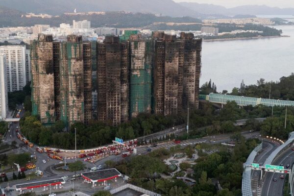 Political activist claims bamboos were not the real reason for Hong Kong fire, it was…