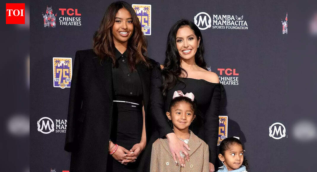 Kobe Bryant’s wife Vanessa Bryant turns Disneyland into family adventure as her daughters steal the spotlight