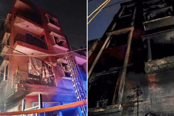 4 die as fire engulfs south Delhi building