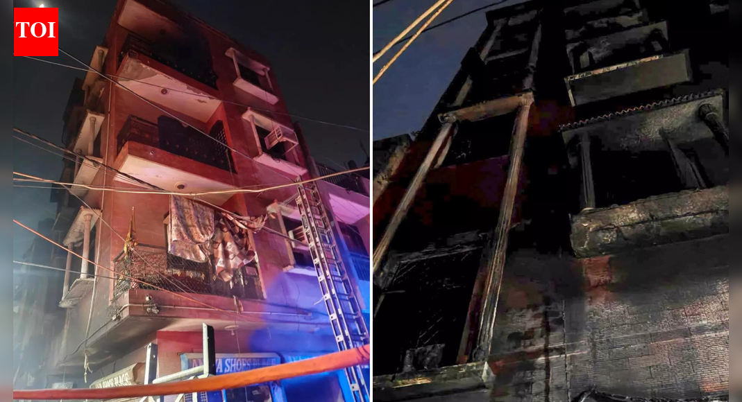 4 die as fire engulfs south Delhi building