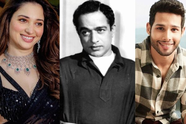 ‘Chitrapati V Shantaram’: Tamannaah Bhatia joins Siddhant Chaturvedi in V Shantaram biopic