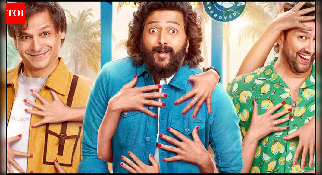 ‘Mastiii 4’ box office collection day 9: Riteish Deshmukh and Vivek Oberoi starrer receives a new low, amid release of ‘Tere Ishq Mein’ and ‘Gustakh Ishq’