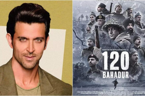 Hrithik Roshan hails Farhan Akhtar’s ‘120 Bahadur,’ calling it a ‘beautifully crafted film’: ‘Incredible performances’