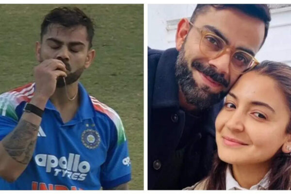 Virat Kohli celebrates 52nd ODI century by kissing wedding ring; fans gush over heartwarming gesture to wife Anushka Sharma