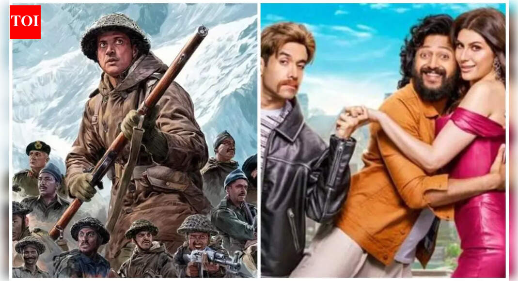 ‘120 Bahardur’ and ‘Mastiii 4’ box office collection day 10: The war drama fights to maintain a steady pace, while the comedy drama sees a marginal growth amid competition from ‘Tere Ishq Mein’