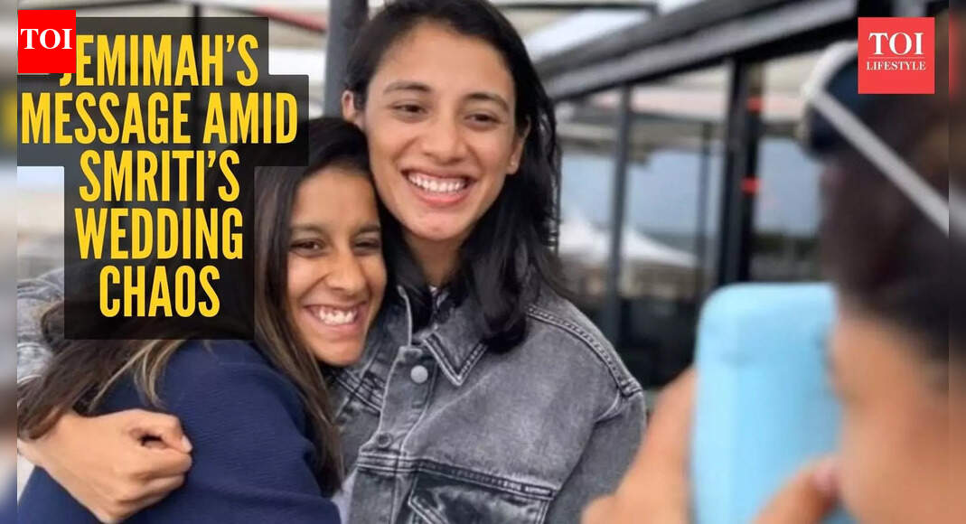 Jemimah Rodrigues’ cryptic post sparks buzz amid Smriti Mandhana-Palaash Muchhal’s wedding chaos