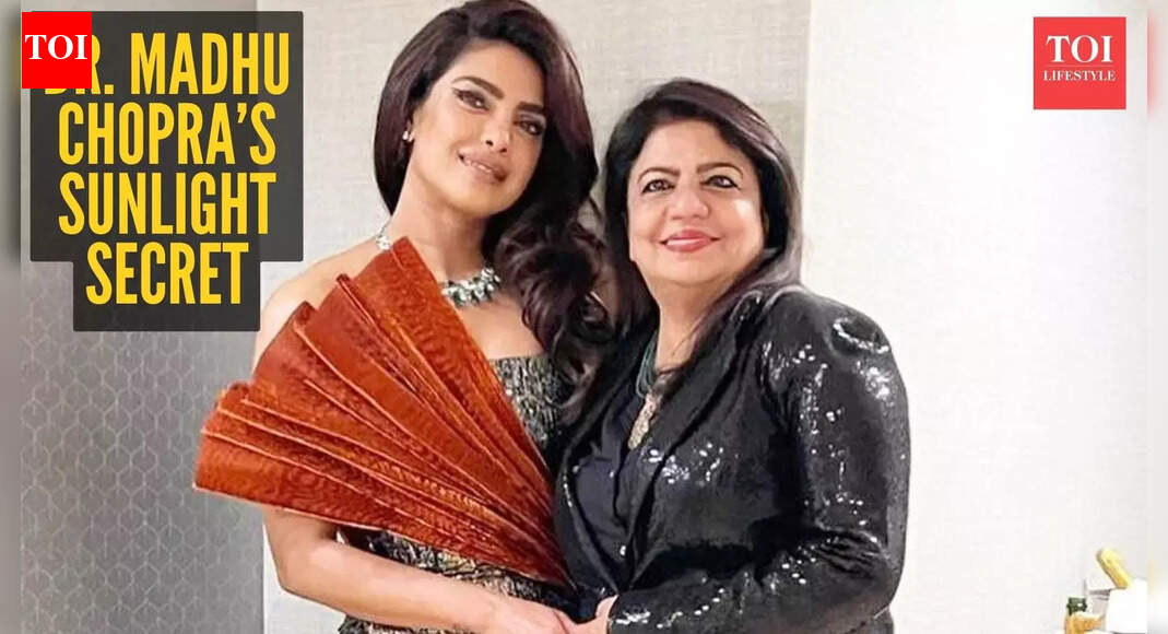 Priyanka Chopra’s mom Dr. Madhu Chopra says sunlight can be a beauty secret, here’s how