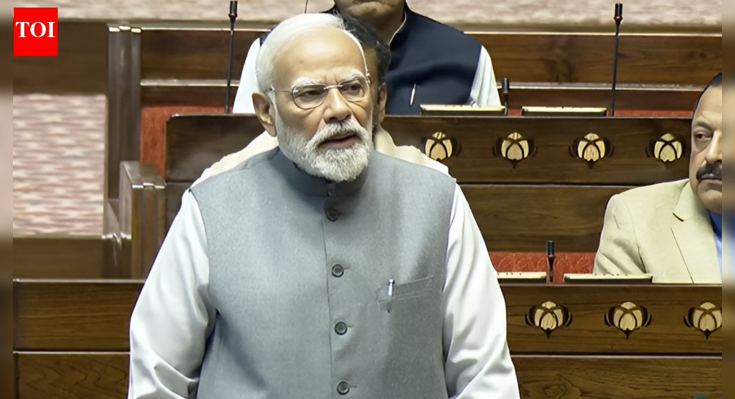 Prime Minister Narendra Modi welcomed Vice-President C.P. Radhakrishnan to the Rajya Sabha on the first day of Winter Session, highlighting his dedication to social service and his connection with tribal communities in Jharkhand. PM Modi assured the House’s cooperation, emphasizing decorum and policy over slogans, while also urging the opposition to move past recent election defeats. Prime Minister Narendra Modi  NEW DELHI: On the opening day of the Parliament Winter Session on Monday, Prime Minister Narendra Modi, on behalf of the House, welcomed Vice-President CP Radhakrishnan as he presided over the Rajya Sabha for the first time. Radhakrishnan assumed office in September, becoming the country’s new Vice President and succeeding Jagdeep Dhankhar.Addressing the Rajya Sabha, PM Modi said, “Respected Chairman, the Winter Session is beginning today and it is a proud moment for all members of the House. It is a proud moment to welcome you…On behalf of the House, I heartily congratulate you. And I wish you all the best.”The prime minister assured full cooperation from MPs, saying, “I assure you that all the members sitting in this House, while maintaining the dignity of the Upper House, will always take care of your dignity as well. I assure you that they will maintain decorum. Our Chairman comes from a simple family, a farmer’s family, and he has dedicated his entire life to social service. The political field has been one aspect of it, but the mainstream has been social service. He has been dedicated to society. He is an inspiration and a guide for all of us who are interested in social service.”PM Modi also recounted the Radhakrishnan’s work in Jharkhand, saying, “I saw the bond you forged with the tribal communities in Jharkhand. The way you visited even small villages, the chief minister of Jharkhand would proudly mention these things whenever he met me. Whether you had a helicopter or not, you would travel in whatever vehicle you had, stopping at small places at night. We all know your spirit of service and the way you took it to new heights as Governor… I have realised one thing that people sometimes feel the burden of their position, and sometimes they get overwhelmed by protocol. But I’ve noticed that you have no connection with protocol…”Earlier in the day, just before the Winter Session began, PM Modi addressed the media and targeted the Opposition, urging them to move past their defeat in the recent Bihar assembly elections. He also took a jibe at the Opposition’s approach in Parliament, saying, “Whoever wants to do drama can do it. There should be delivery here and not drama…the emphasis should be on policy, not slogans.”Kharge welcomes new VP, quotes Sarvepalli RadhakrishnanRajya Sabha leader of opposition and Congress chief Mallikarjun Kharge also addressed the House and welcomed the new Vice-President Radhakrishnan on behalf of opposition members. He said, “I rise today on my own behalf and on behalf of all opposition members to heartily congratulate you on assuming the office of Chairman of Rajya Sabha.”He then went on to quote former president Sarvepalli Radhakrishan and said “I consider it apt to quote the following sayings of Sarvepalli Radhakrishnan. On 16th May 1952, he said, “I belong to no party.” I’m saying this because many people claimed that you belong to their party…””A democracy is likely to degenerate into a tyranny if it does not allow the opposition groups to criticise fairly, freely and frankly the policies of the government. This is Sarvepalli Radhakrishnan’s speech.”About the AuthorTOI News DeskThe TOI News Desk comprises a dedicated and tireless team of journalists who operate around the clock to deliver the most current and comprehensive news and updates to the readers of The Times of India worldwide. With an unwavering commitment to excellence in journalism, our team is at the forefront of gathering, verifying, and presenting breaking news, in-depth analysis, and insightful reports on a wide range of topics. The TOI News Desk is your trusted source for staying informed and connected to the ever-evolving global landscape, ensuring that our readers are equipped with the latest developments that matter most.”Read MoreEnd of ArticleFollow Us On Social MediaVideosPM Modi’s ‘Drama Nahi, Delivery’ Message Sets Fiery Tone As Winter Session Begins Amid Tensions’US Benefited Immensely From Indians’, Says Tesla CEO Elon Musk, Warns US Against Scrapping H-1BAjeya Warrior-25 Wraps Up As India-UK Forces Boost Counter-Terror SynergyAt Least 11 Dead, 20 Injured in Head-On Collision Between Two Govt Buses in Tamil Nadu’s SivagangaUncertainty Over Pakistan’s Top Military Post Could Trigger Conflict: AnalystPak Handler Shahzad Bhatti Directed Gurdaspur Grenade Attack: Special Cell‘Stay Mentally Prepared’: Rajnath Singh’s Remark Fuels Talk Of Another Operation Sindoor‘4,000 Soldier Deaths, 20,000 Injured’: Pak FM Ishaq Dar Blames Taliban For Troop LossesAirbus A320 Glitch: Ex-IAF Pilot Shows How ELAC 2 Fails In Real-Time Flight Simulation‘Can’t Make Someone Disappear’: Shashi Tharoor Calls Out Pakistan Over Imran Khan’s Death Rumours123Photostories‘My Brother… Nikhil’ to ‘Phir Milenge’: Bollywood films that raised awareness about HIV/AIDS5 quotes by Shah Rukh Khan to deal with Monday bluesKangana Ranaut, Vivek Oberoi to Abhijeet Bhattacharya: Celebrities who faced instant backlash after controversial tweets7 proven study methods that help you remember everything for exams5 driest places in the world you can actually visit6 small habits of people who naturally attract good luckKnow Who is Your Healing God According To Your Birth Date5 destinations around the world with unusual names (and their stories)Films that honour family, love, courage and unforgettable sacrificeBhagavad Gita Lessons According To Your Date of Birth123Hot PicksDelhi AQI TodayCyclone DitwahWorld NewsGold rate todaySilver rate todayPublic Holidays NovemberBank Holidays NovemberTop TrendingAdin RossSunil GavaskarED SheeranDevajit SaikiaVirat Kohli RecordGisele BndchenKL RahulParliament SessionSmriti MandhanaJammie Booker