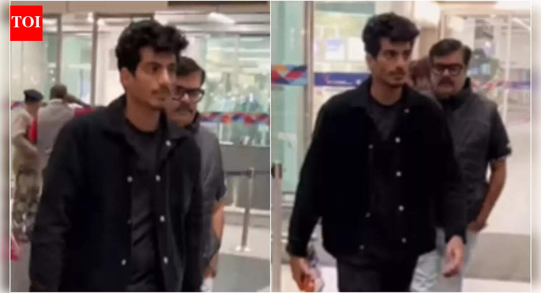 Palash Muchhal, Smriti Mandhana’s fiancé, makes FIRST public appearance at airport amid wedding postponement and health scare
