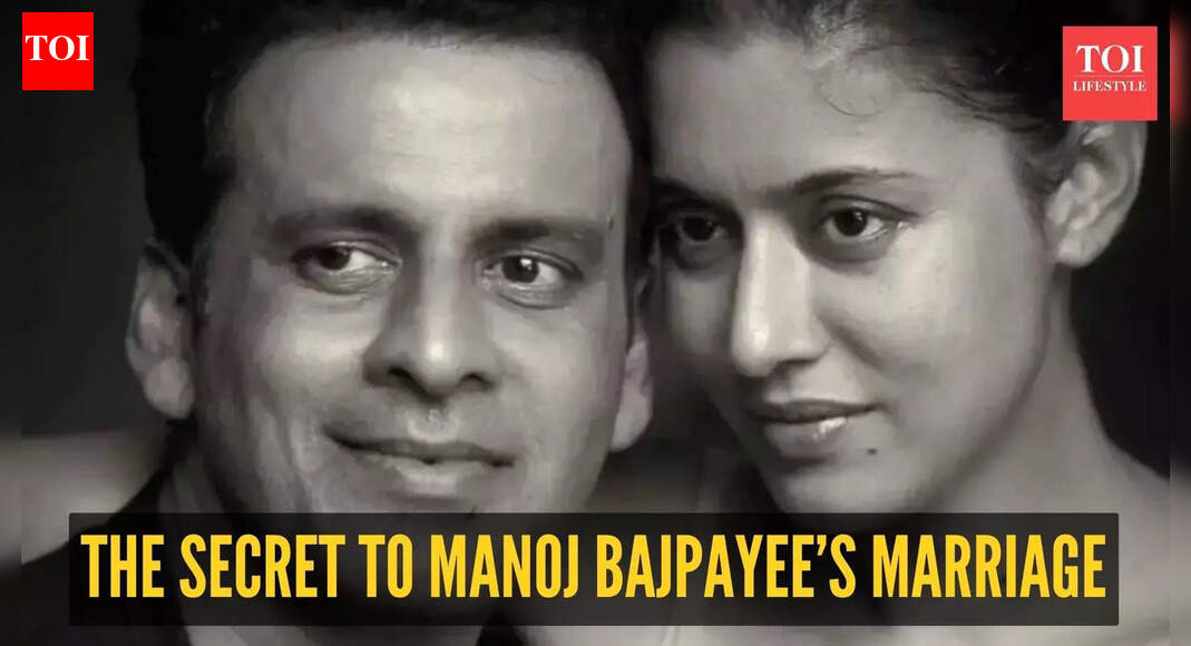 Manoj Bajpayee opens up about the secret behind his 15-year-long happy marriage