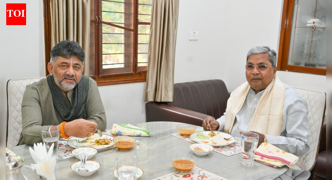 Breakfast pe charcha? Now, DK Shivakumar ‘invites’ Siddaramaiah for meet tomorrow; CM says he will go ‘if called’