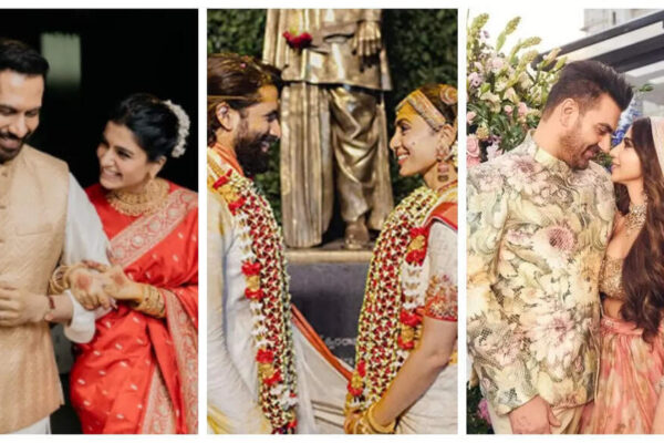 A look at Bollywood celebs’ first and second wedding pics