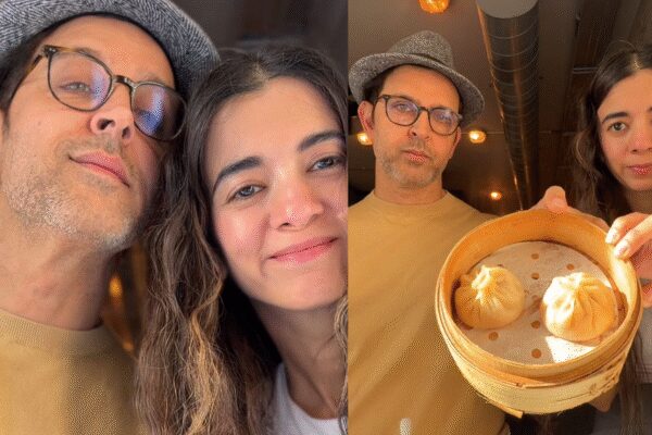 Saba Azad and Hrithik Roshan turn ‘hungry hippos’ as they enjoy ramen and dumplings in Barcelona; say ‘we live to eat’ – VIDEO