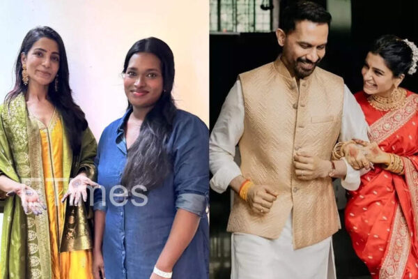 Here’s where Samantha Ruth Prabhu hid Raj Nidimoru’s name in her mehendi design; she was smiling all through, reveals her bridal mehendi artist – EXCLUSIVE PIC