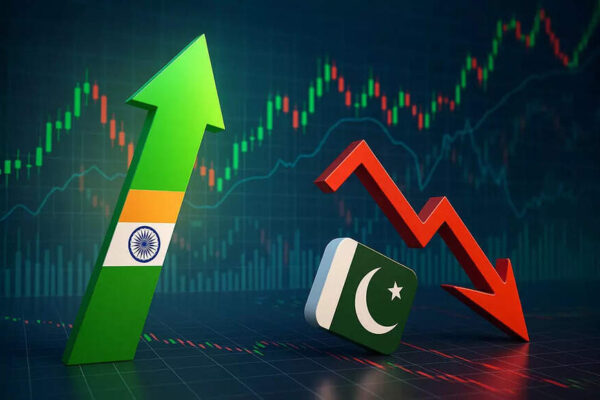 India vs Pakistan: ‘North and South Korea at night’