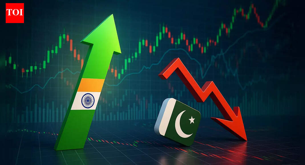India vs Pakistan: ‘North and South Korea at night’