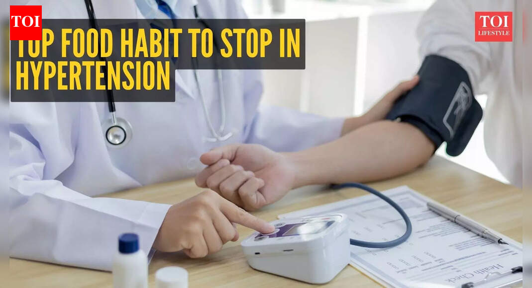 Cardiologists reveal top food habit to stop if you have hypertension |