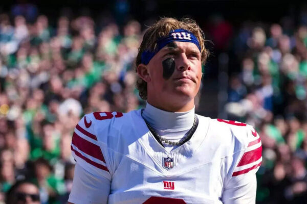 Why Giants rookie Jaxson Dart wears eye black and a signature chain every time he takes the field? Here’s the heartfelt reason behind this ritual