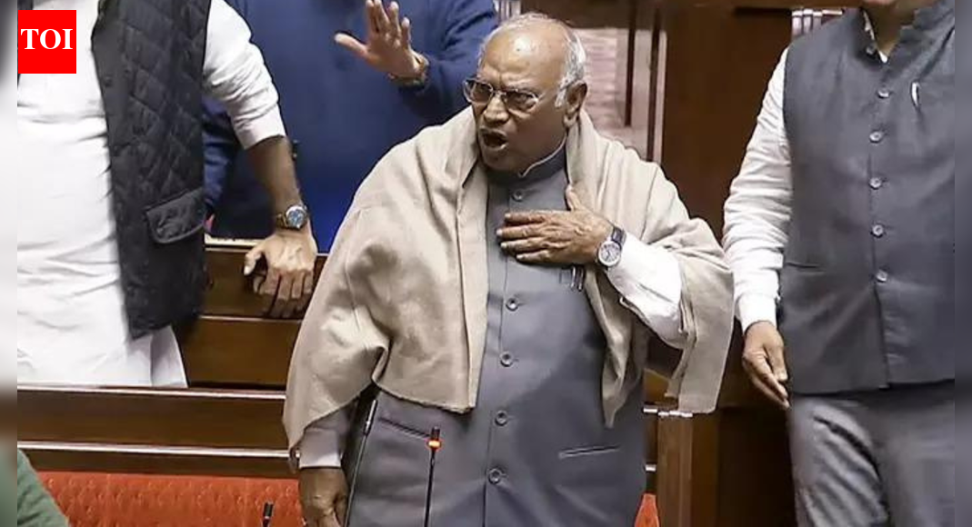 Congress chief Mallikarjun Kharge accused PM Modi of “dramabazi” and undermining parliamentary conventions. He highlighted the government’s refusal to debate public issues and the passage of bills without discussion.  SP chief Akhilesh Yadav questioned the “drama” surrounding BLO deaths and UP polls, demanding compensation and a probe into voter list exercises allegedly favouring the BJP.  NEW DELHI: Accusing PM Narendra Modi of “delivering dramabazi” on the first day of winter session of Parliament, Congress president Mallikarjun Kharge said BJP govt has shattered parliamentary conventions over the past 11 years by refusing to debate issues of public concern and by bulldozing bills detrimental to the common man, like the farm laws. Opposition will continue to demand a discussion on ‘vote chori’ in the wake of deaths of BLOs, he stressed.Kharge said govt passed 12 bills without discussion in less than 15 minutes during Monsoon session, while the PM had remained completely silent on the Manipur turmoil till opposition was forced to move a no-confidence motion on the issue. Kiren Rijiju, JP Nadda Slam Kharge Over Rajya Sabha Remarks On Jagdeep Dhankhar’s Exit “BJP should now end this drama of distraction and engage in debate on real issues facing the people. The truth is that the common man is struggling with unemployment, inflation, economic inequality and looting of the country’s precious resources, while those in power are playing the game of dramabazi in arrogance of authority,” he said.Slamming Modi’s hurling of “drama” jibe at opposition, SP chief Akhilesh Yadav asked if the death of BLOs is a “drama” too and if police-BJP nexus in UP polls which saw “cops flashing revolvers” to stop voters from voting was also a “drama”. Akhilesh demanded that EC pay Rs 1 crore compensation to families of BLOs who have died because of the stressful SIR exercise.Demanding a discussion in Parliament on SIR, he said, “There is chaos. BLOs were not properly trained to enrol voters. It is EC’s job to enrol voters, but here political parties are running around to ensure that voting rights are safeguarded.”He alleged, “SIR is being done to help BJP win after they lost (LS) elections. Big IT companies are helping BJP weed out voters and identify who should be included. In UP and Bengal, we can clearly see that BJP wants to oust voters at the booths where opposition parties won in (LS) elections.”End of ArticleFollow Us On Social MediaVideosWatch: MPs Speak Out as SIR Row Dominates Winter Session OpeningIndia’s Elections Earn Global Praise, CEC Calls It A ‘Moment Of Pride’ Amid Vote Row ClaimsHaryana Bodybuilder Killed After Standing Up To Harassers; Family Says Attack Was Planned MurderModi Trolls Opposition Over Bihar Setback Days Before Parliament ShowdownWoman Marries Boyfriend’s Corpse After Family Kills Him, Alleges Police Provoked BrotherMajor Twist In BrahMos Espionage Case As Higher Court Acquits Scientist Of Passing Defence SecretsRamaphosa Praises PM Modi’s Endorsement of South Africa Hosting G20 Summit, Counters Trump’s Claims‘Is There Any Law?’ Renuka Chaudhary Sparks Row After Bringing Stray Dog to ParliamentBSF IG Warns Of Looming Threat As 120 Terrorists Wait In PoK Despite Dip In Infiltration AttemptsPakistan Rages At UN After Criticism Of Munir’s Immunity Amendment Amid Fears Of Deeper Militarism123PhotostoriesDiabetes management: Doctor shares top 5 lifestyle strategies to lower HbA1c levelsFrom Sunda Pangolins to Sunda tiger: 5 of the most endangered animals in the world5 statement watches for women that will complete your traditional wedding lookKamal Haasan performances that redefined Indian cinema foreverIncrease protein intake: 4 easy ways to add more of it to everyday diet3 powerful anti-inflammatory drinks and how to make them at homeFrom Dead Sea Scrolls to Hope Diamond, 7 priceless objects in the world7 dinner dishes made with leftover roti offering over 20 gms protein5 animals that camouflage so perfectly that they almost become invisibleHow to make fiber-rich Gobhi ka Paratha for breakfast123Hot PicksParliament Winter SessionCyclone DitwahWorld NewsGold rate todaySilver rate todayPublic Holidays NovemberBank Holidays NovemberTop TrendingCardi BShedeur SandersDrake MayePat McAfeeCandace Owens Net WorthGisele BndchenConnor McDavidLian BichselJayden StrubleAnthony Davis