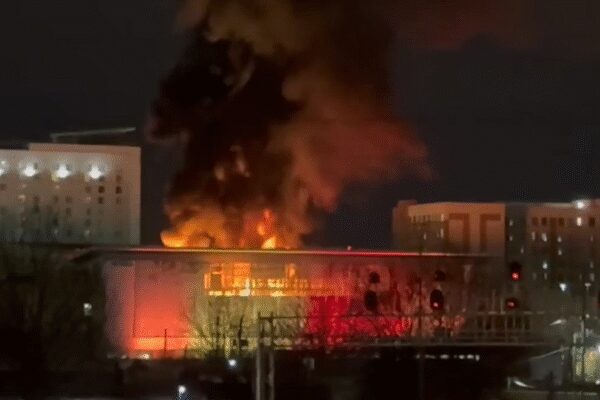 North Carolina fire: Raleigh convention center engulfed in massive blaze – watch