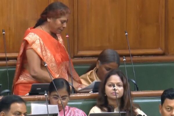 First-day jitters in Bihar assembly: JD(U)’s Vibha Devi fumbles reading oath; Nawada winner seeks help on House floor