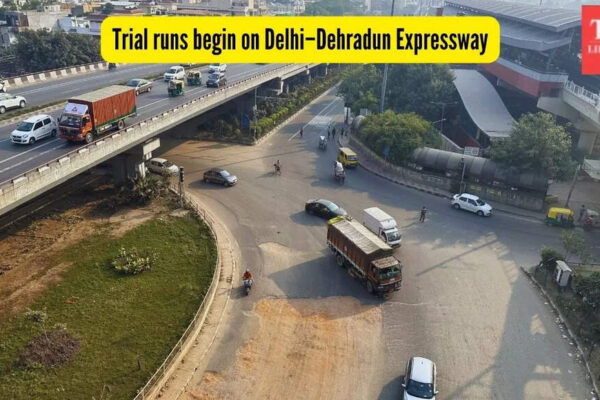 Delhi–Dehradun Expressway update: Trial runs begin on 32-km Delhi–Baghpat route
